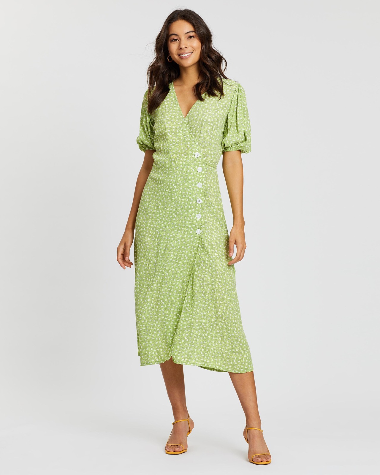 Faithfull the Brand Fran Midi Dress - AirRobe Faithfull the Brand Fran Midi Dress - AirRobe