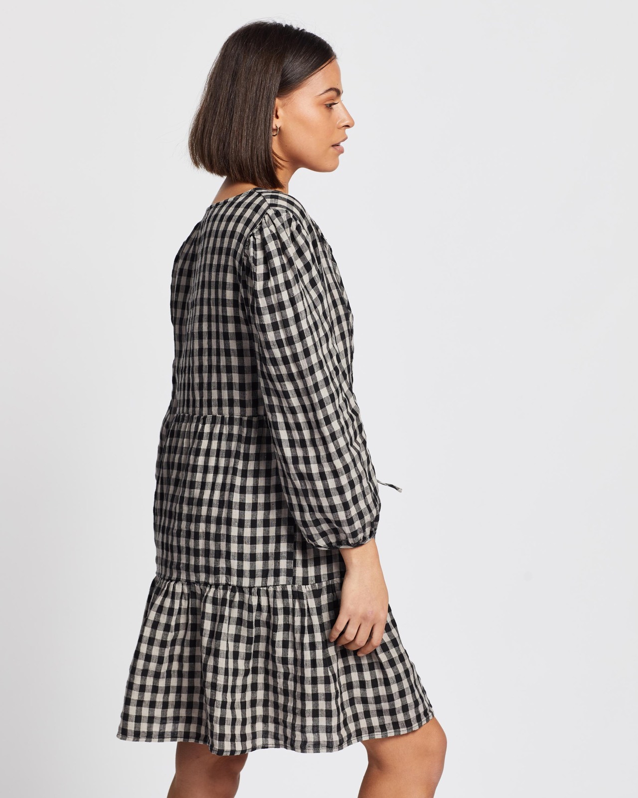 Linen Smock Dress