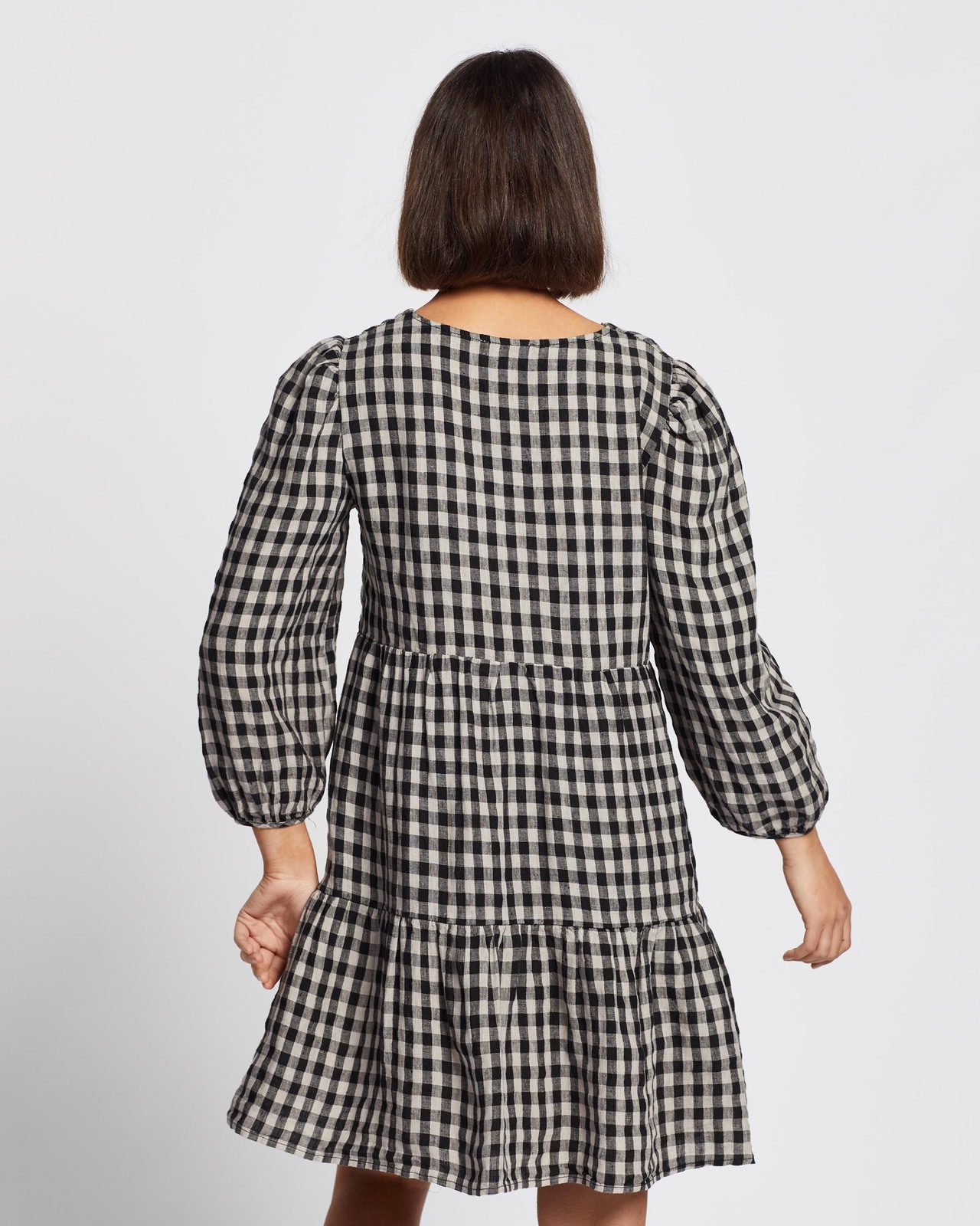Linen Smock Dress