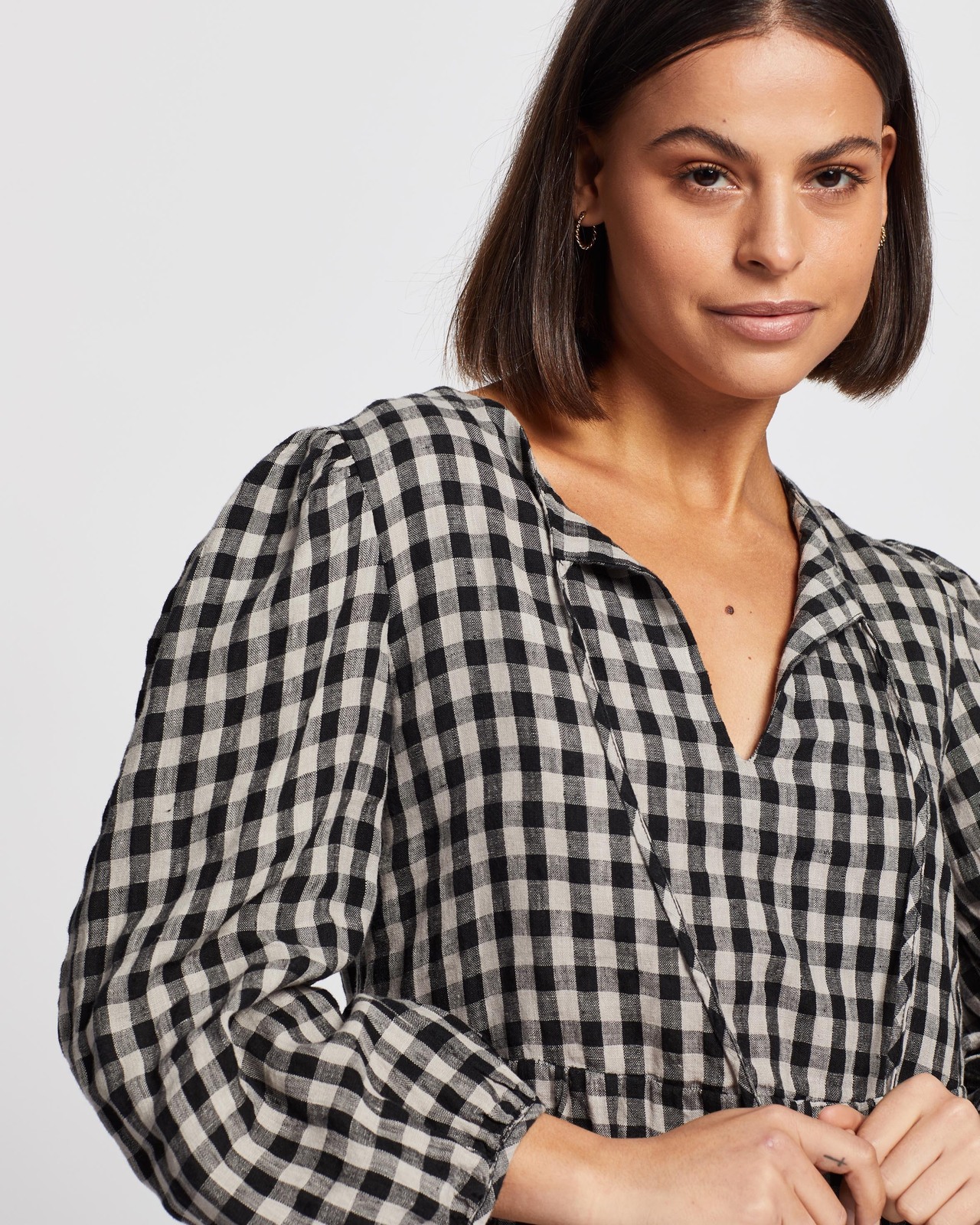 Linen Smock Dress