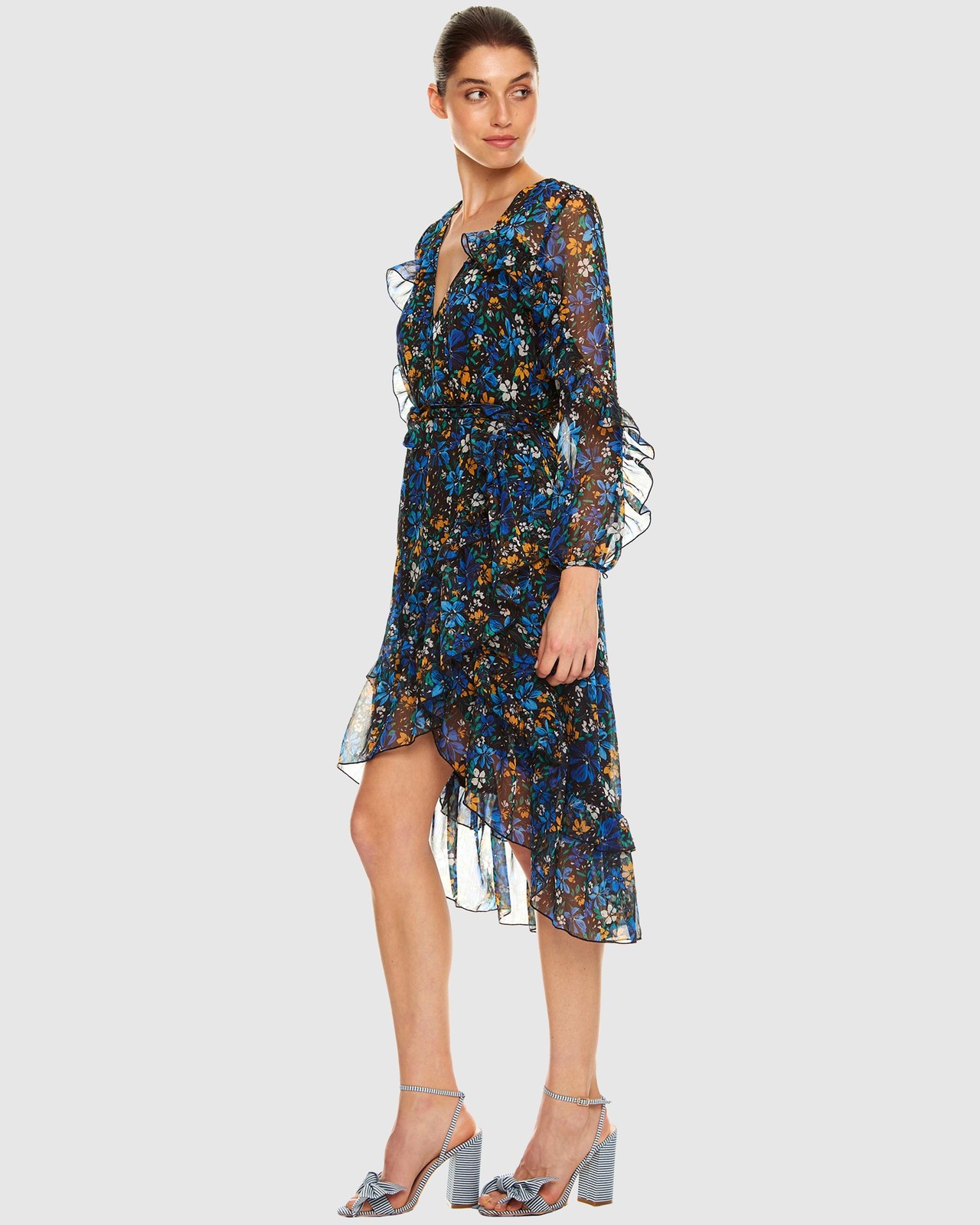 Higher Love LS Midi Dress