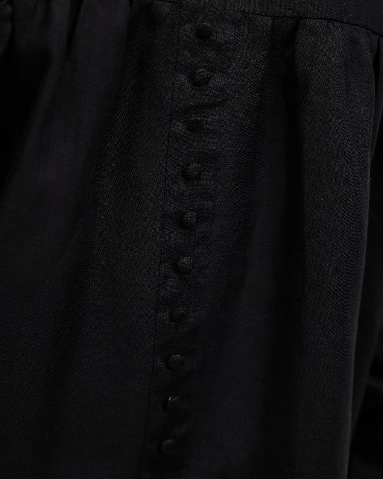 Relaxed Linen Smock Top