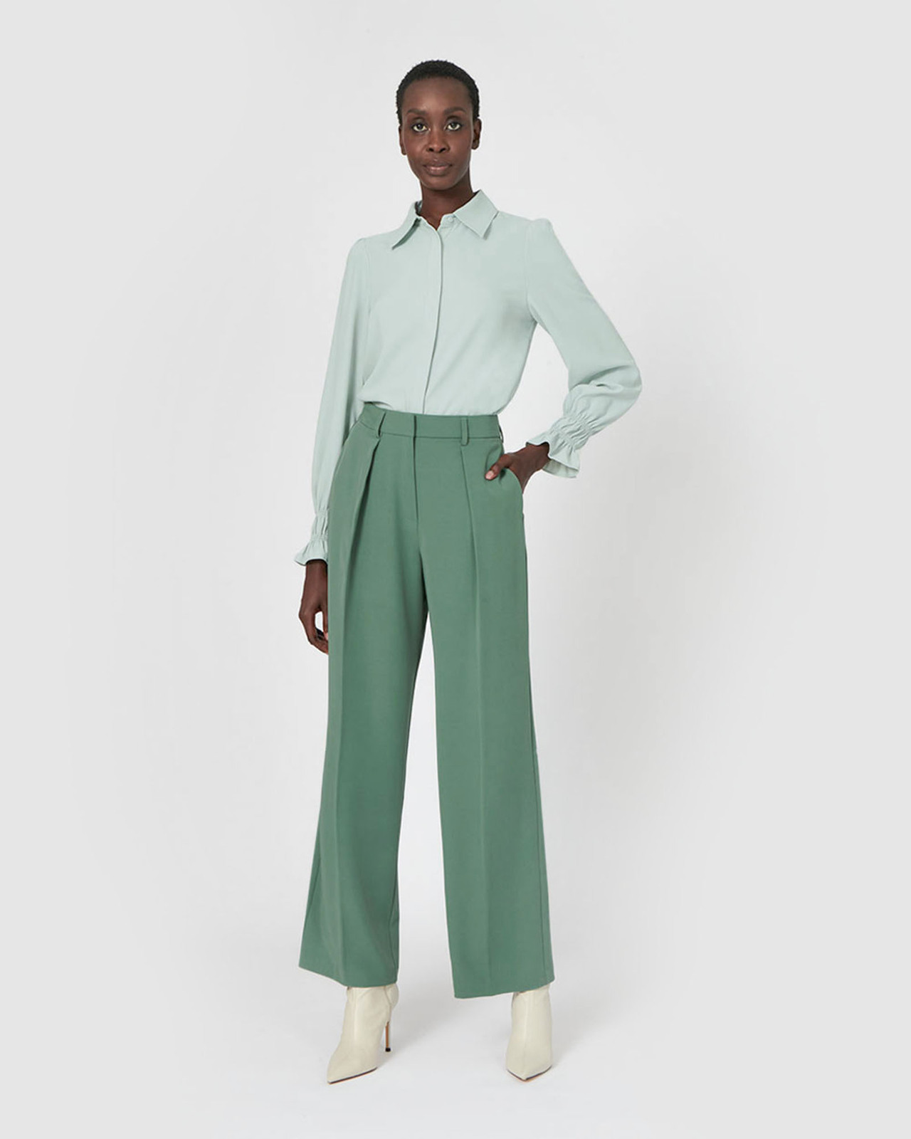 Rayleen High-Waisted Pants