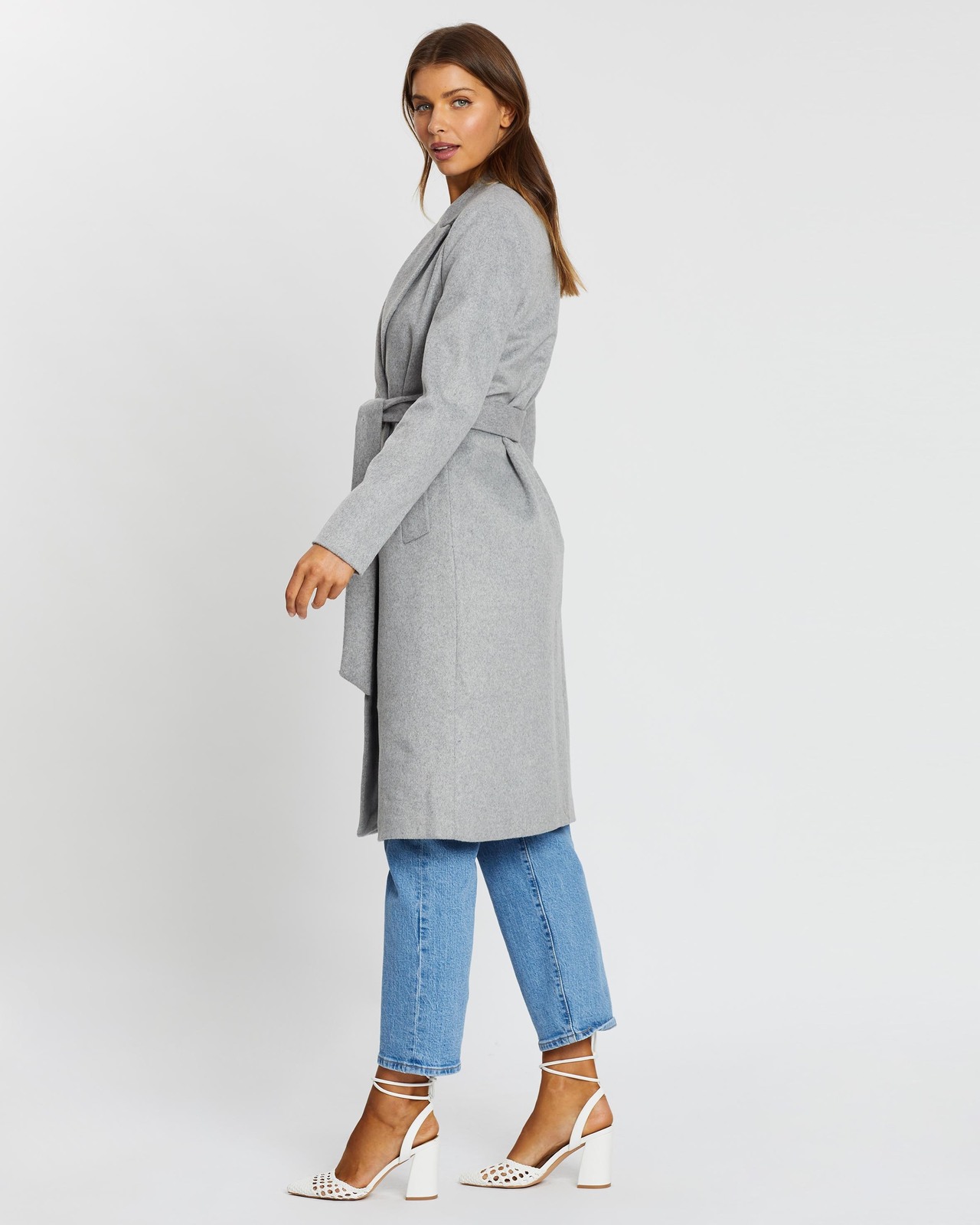 Amelia Wool Blend Coat