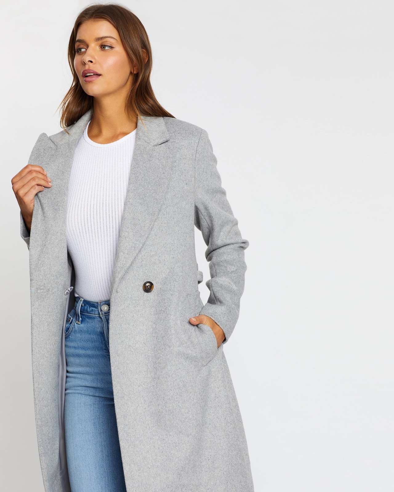 Amelia Wool Blend Coat