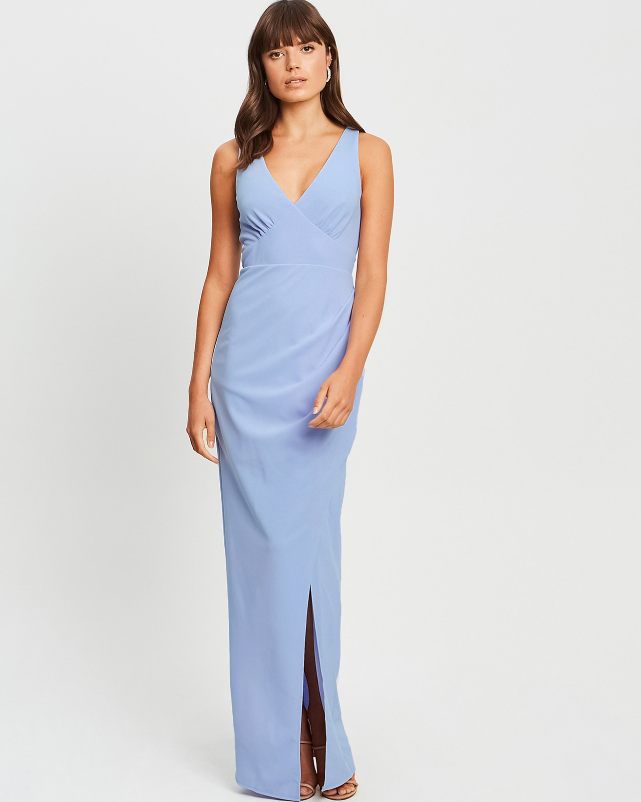 halsey blue dress Baltic Born Womens Halsey Short Dress | Light Blue