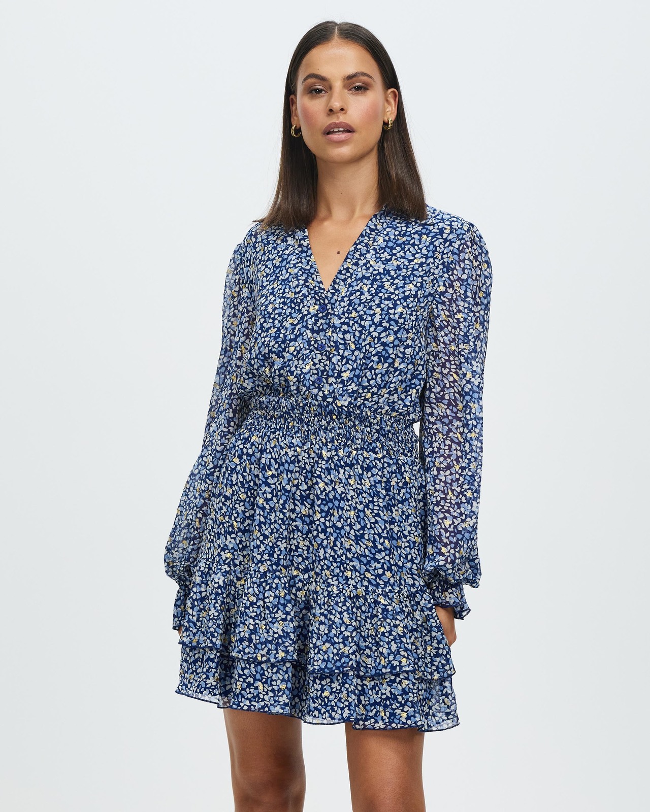 Brody Button Front Mini Dress