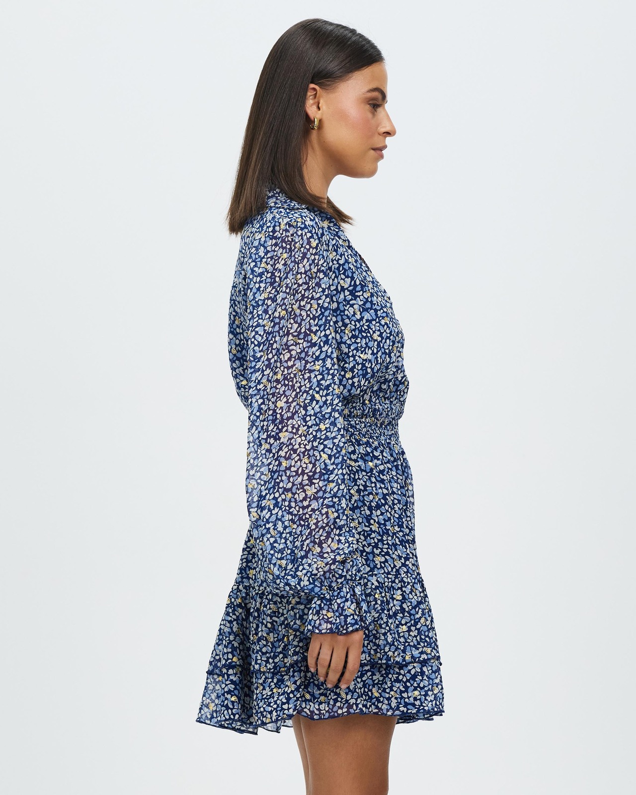Brody Button Front Mini Dress