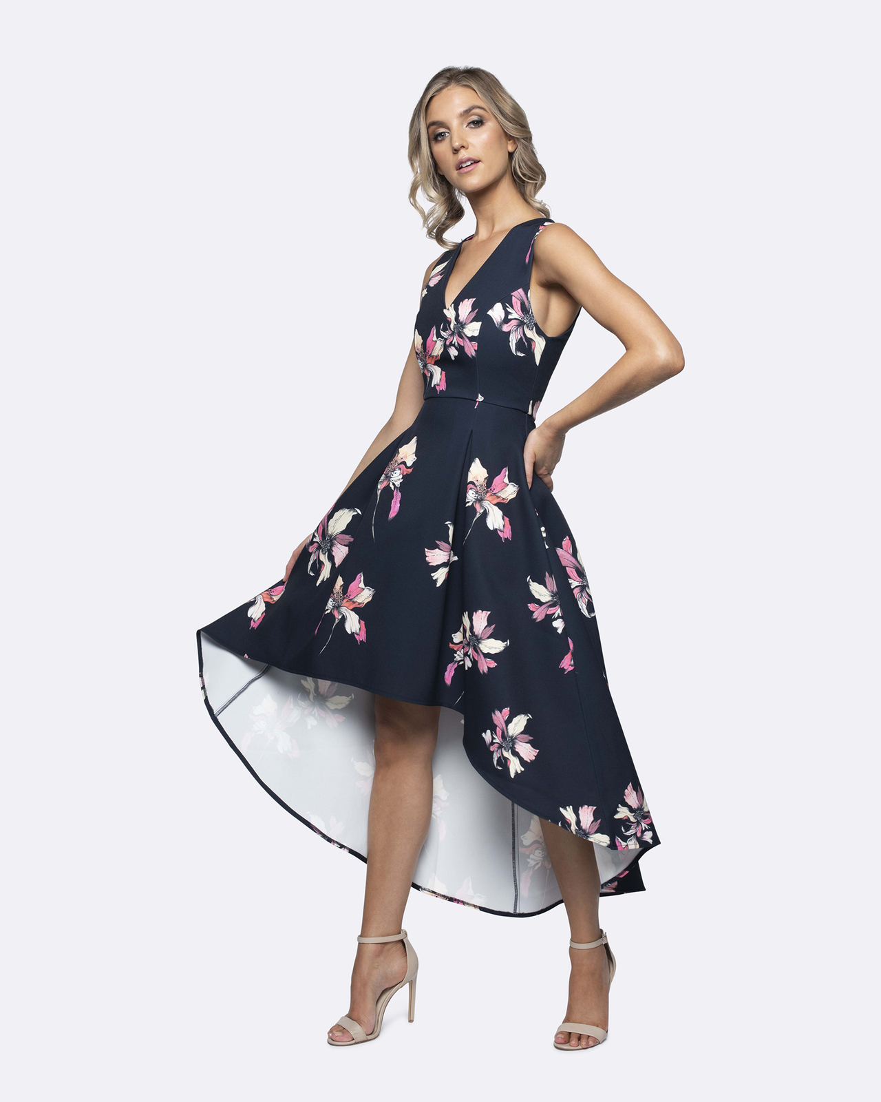 Daisy Floral Axis Dress