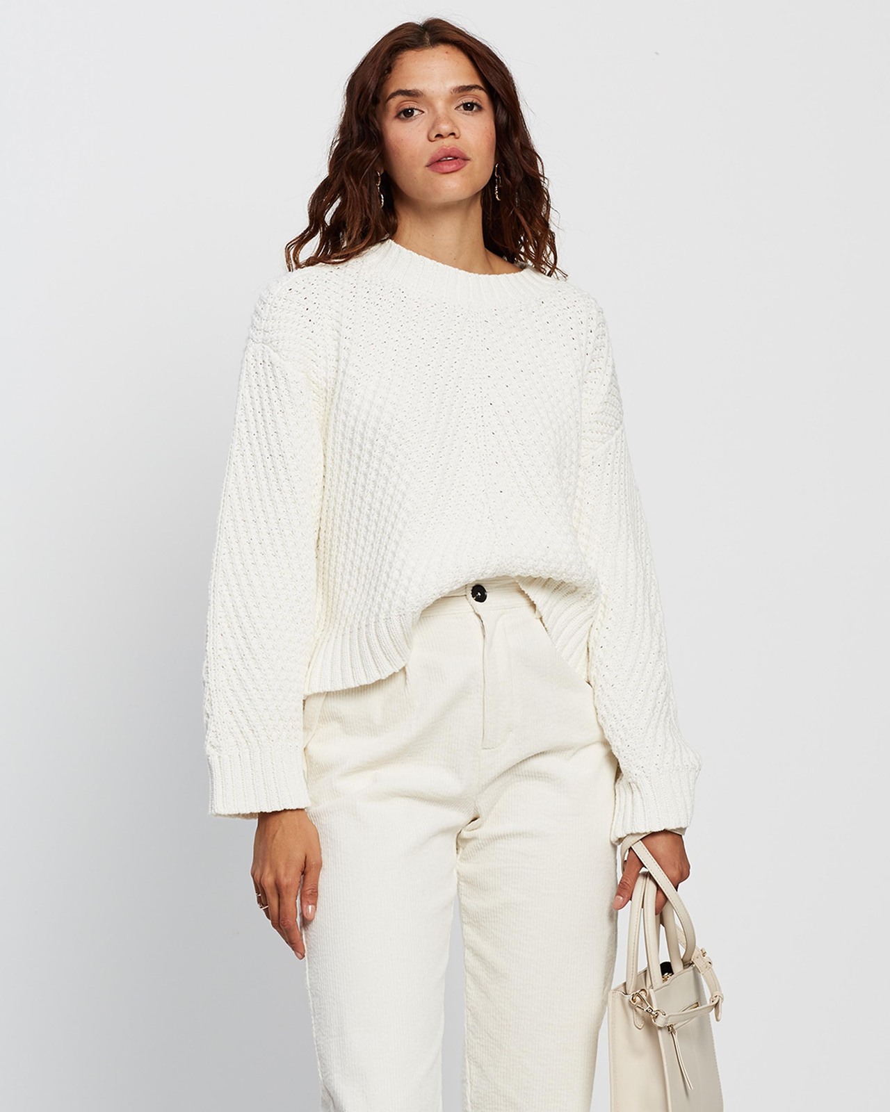 Relaxed Organic Cotton Jumper