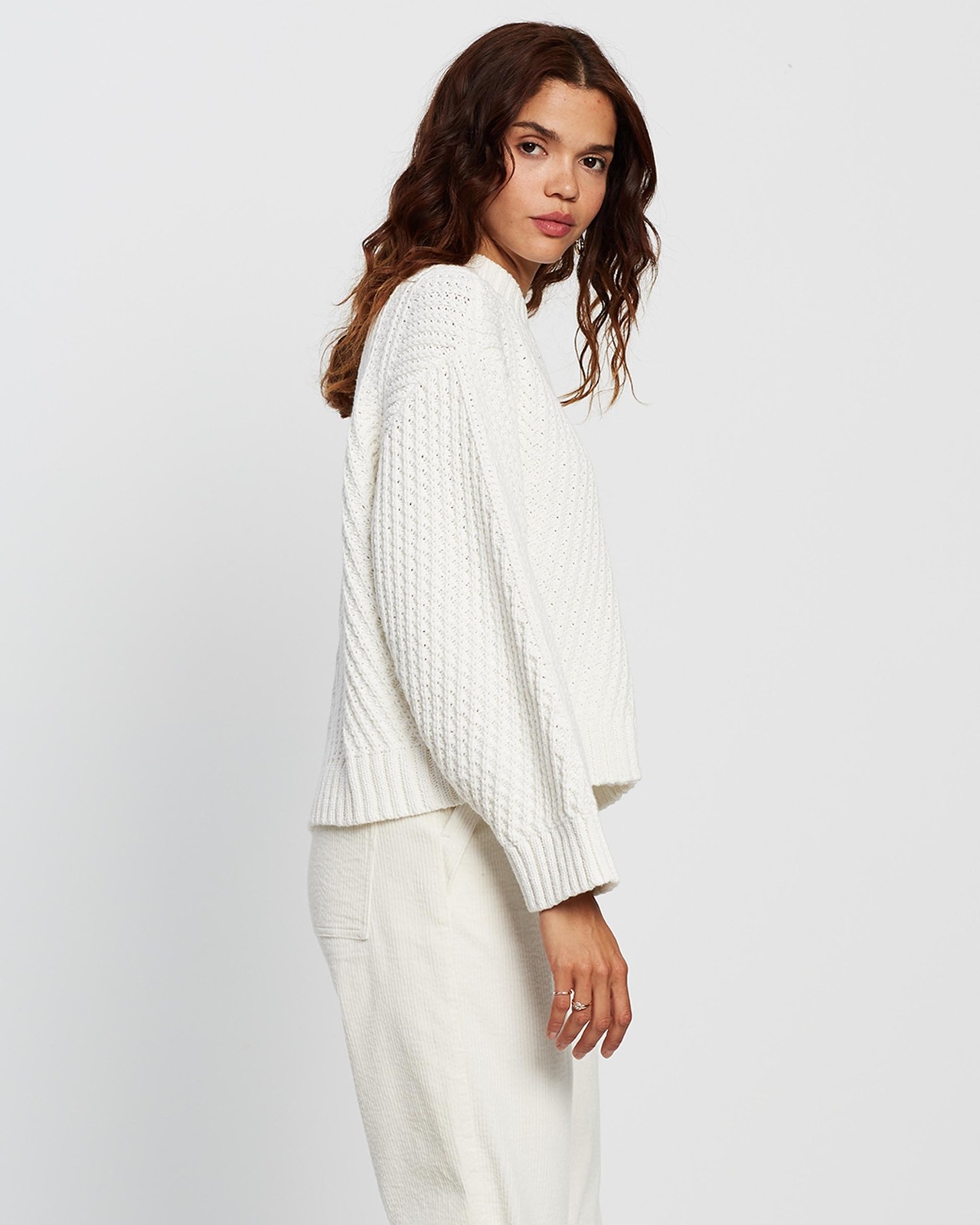 Relaxed Organic Cotton Jumper