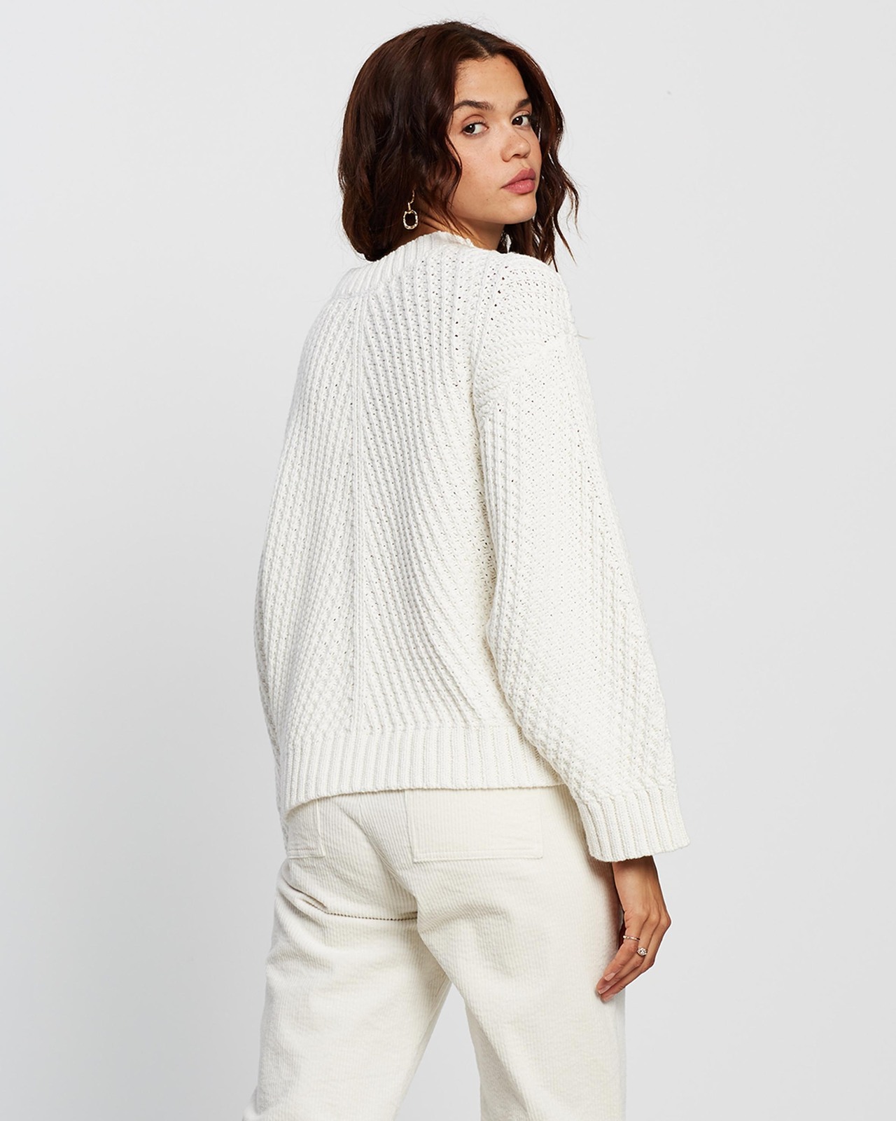 Relaxed Organic Cotton Jumper