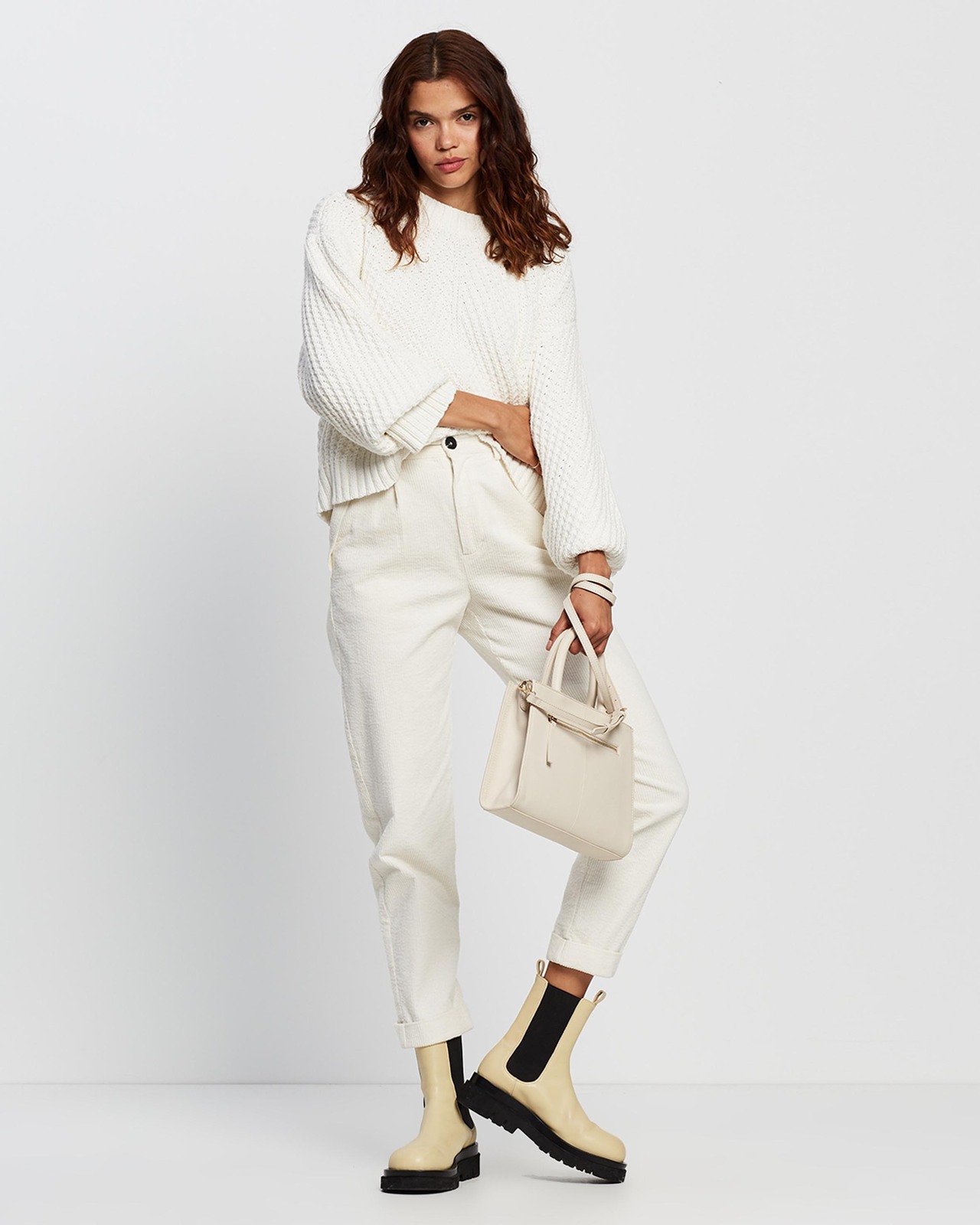 Relaxed Organic Cotton Jumper