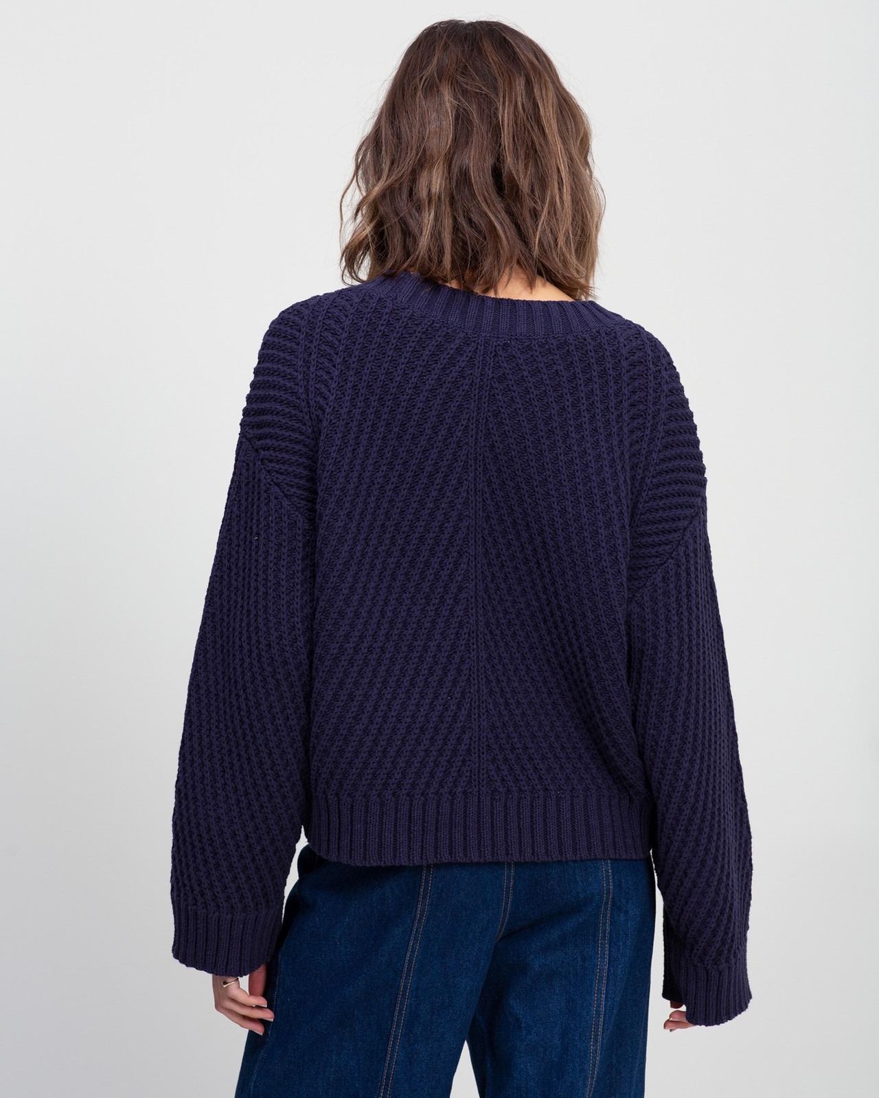 Relaxed Organic Cotton Jumper