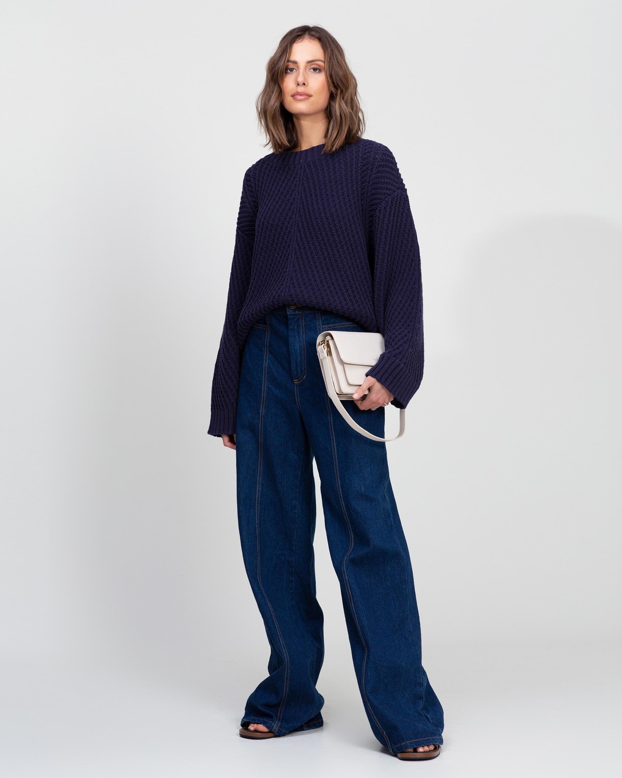 Relaxed Organic Cotton Jumper