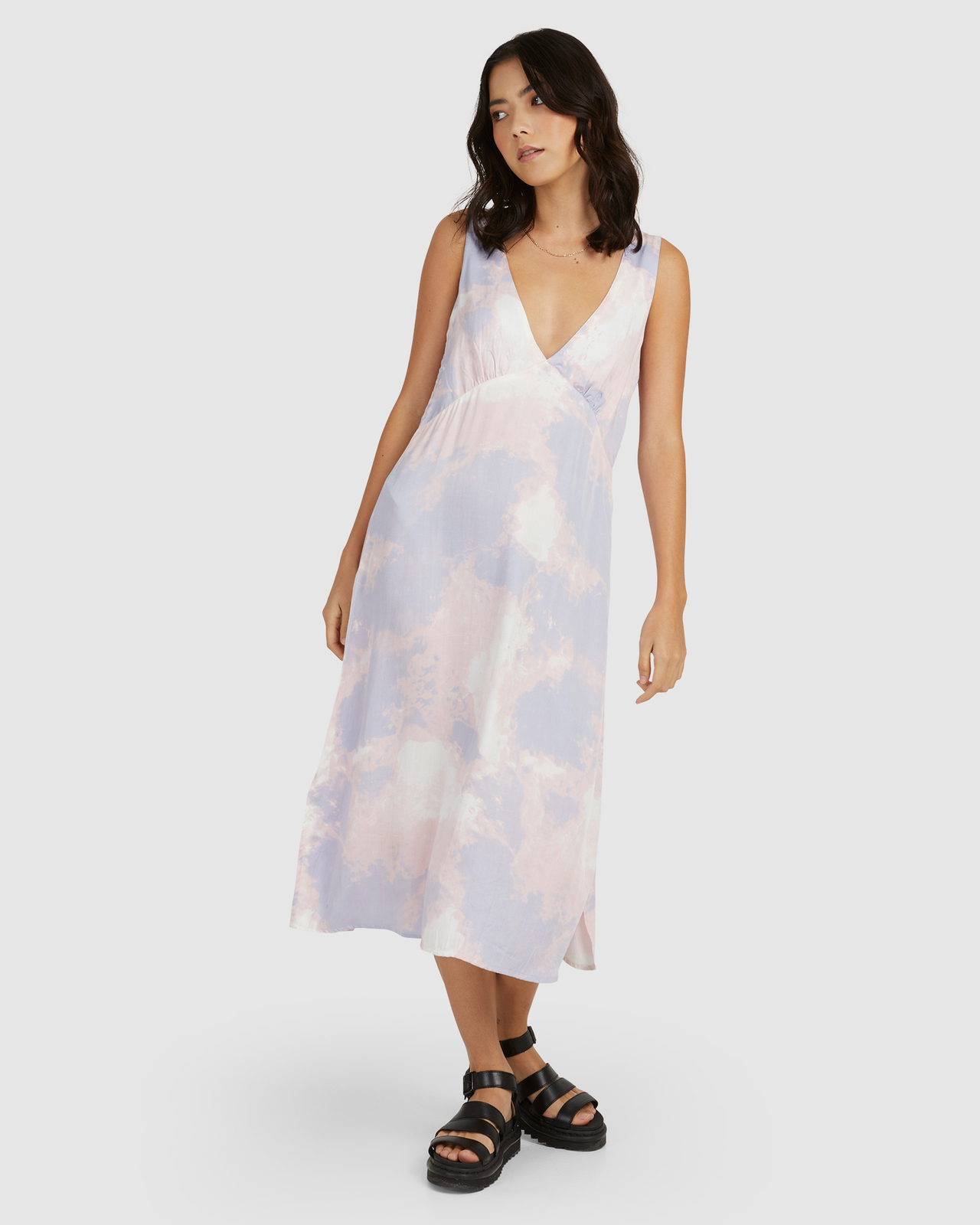 Cloudy Evening Slip Dress