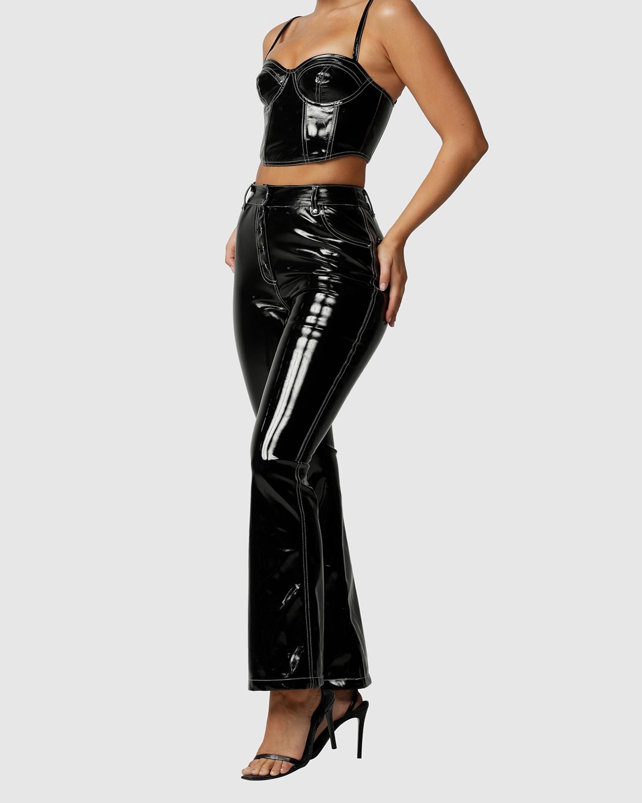 Eva Patent Pants