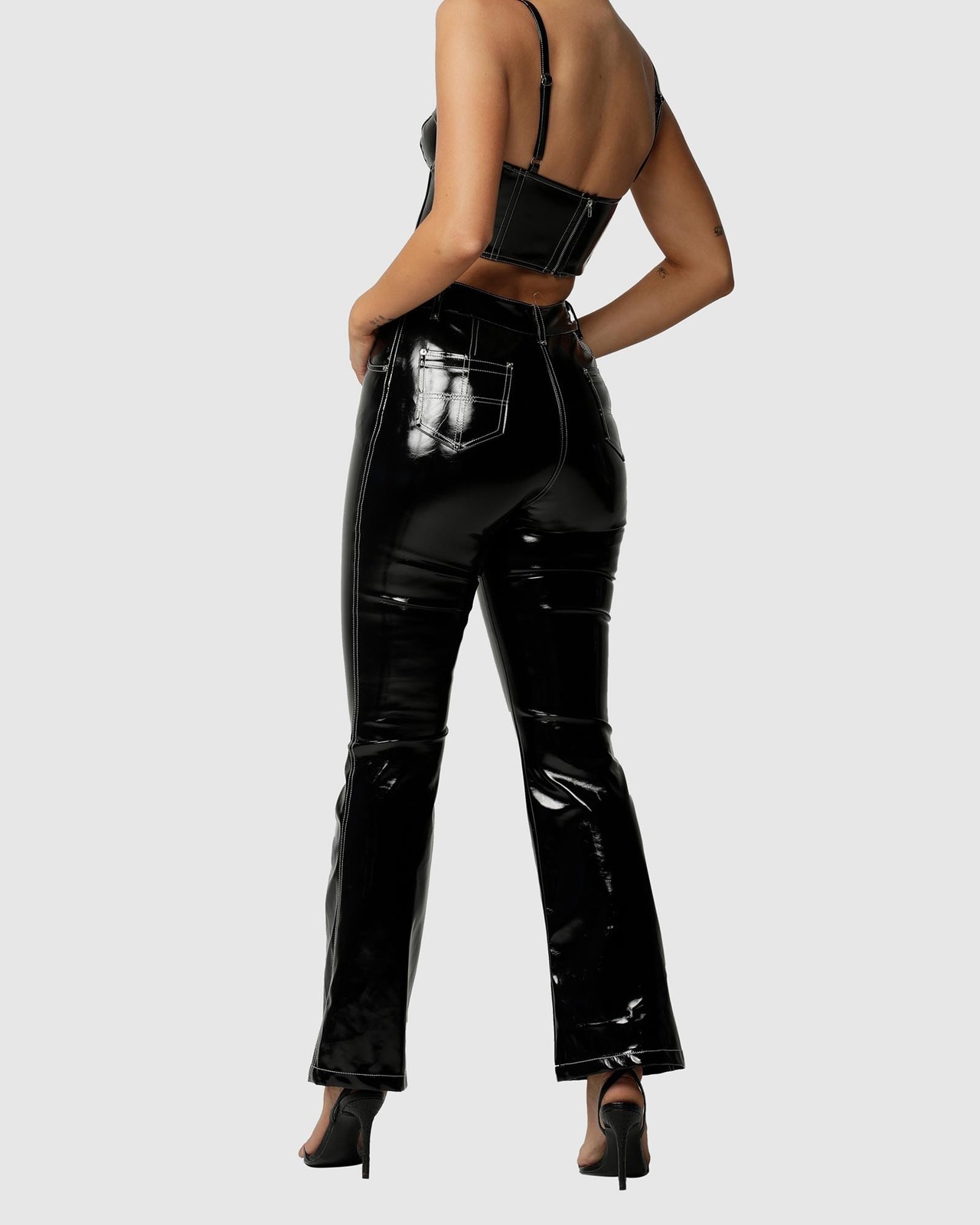 Eva Patent Pants