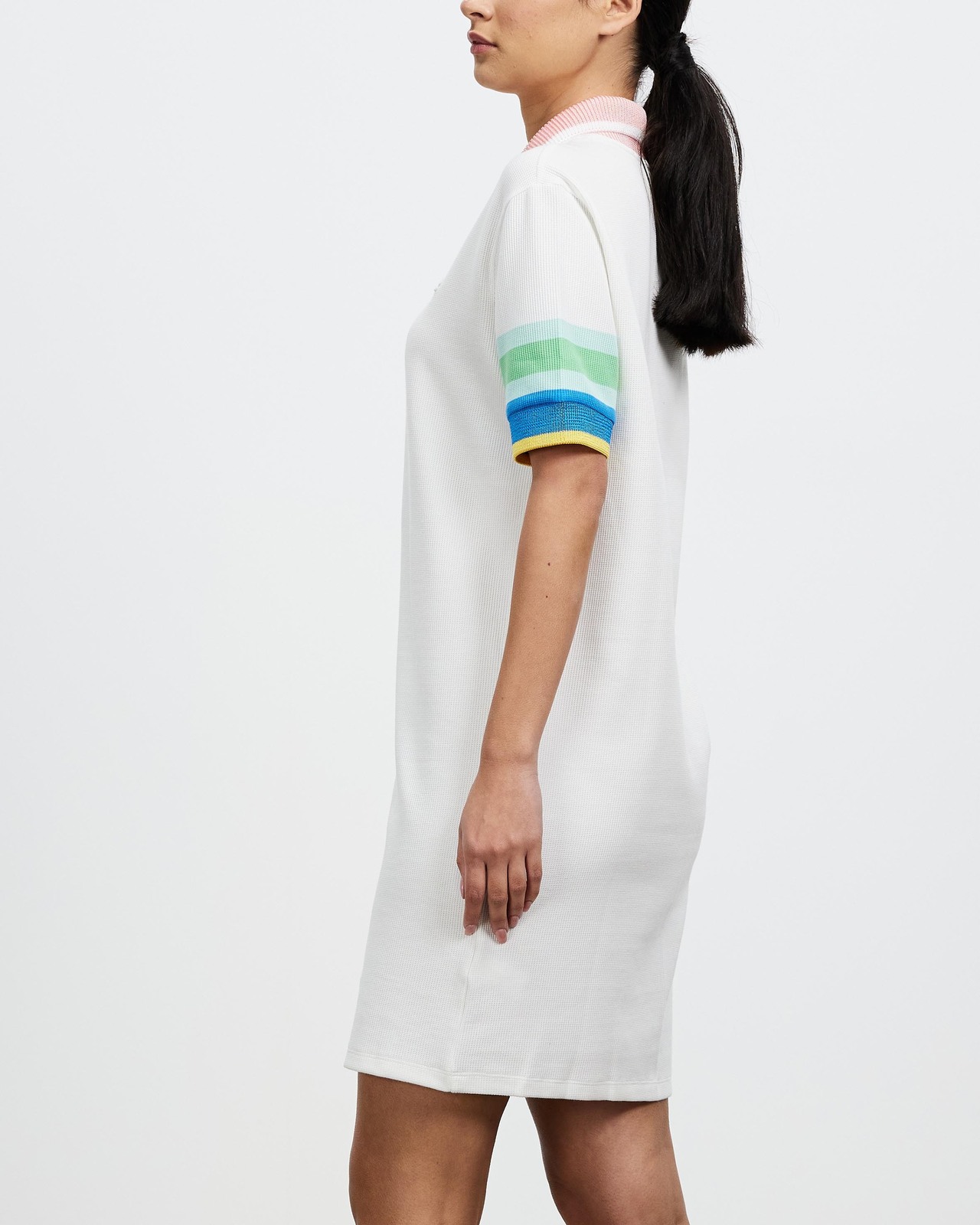 Waffle Polo Dress