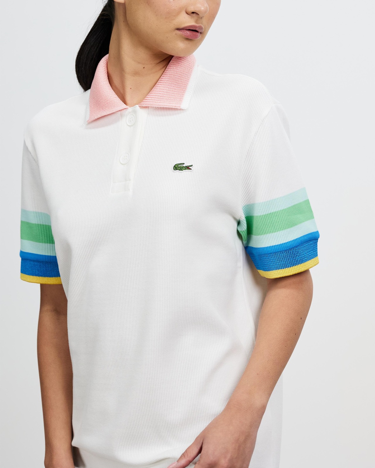 Waffle Polo Dress