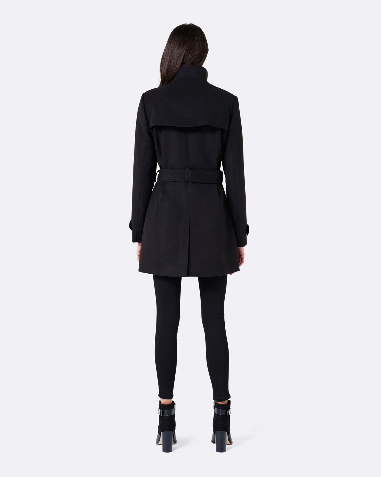 Jennifer Funnel Collar Coat