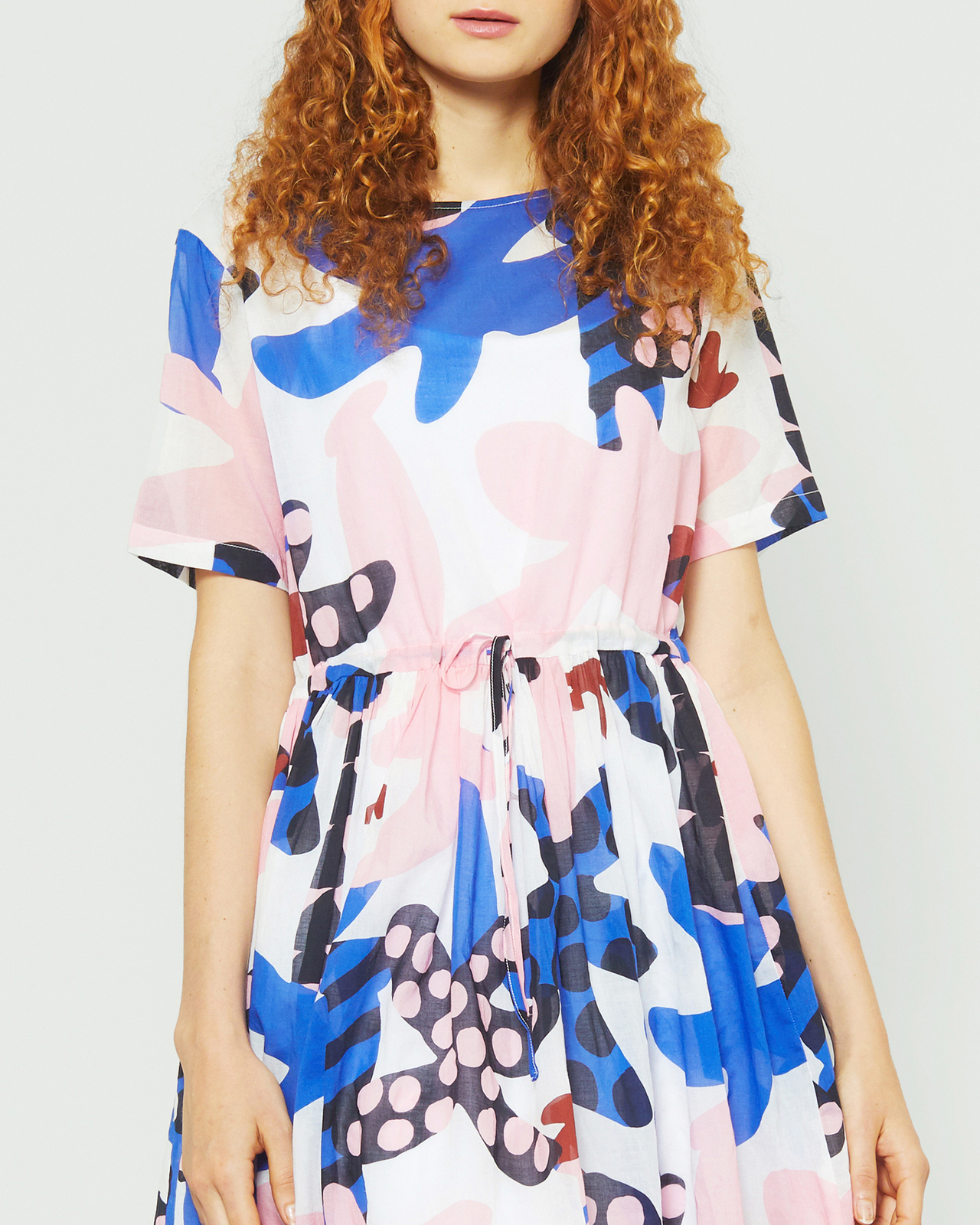 gorman beach dress Gorman Dress 14 / Deep Blue/Lavender Multi