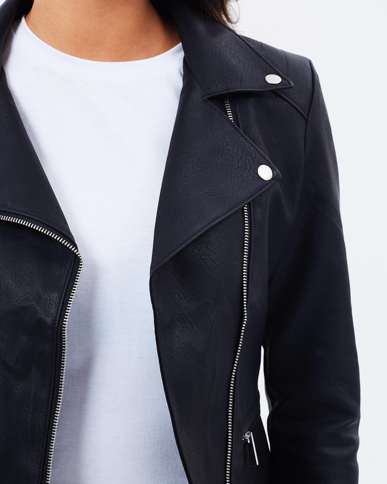 Frankie PU Biker Jacket