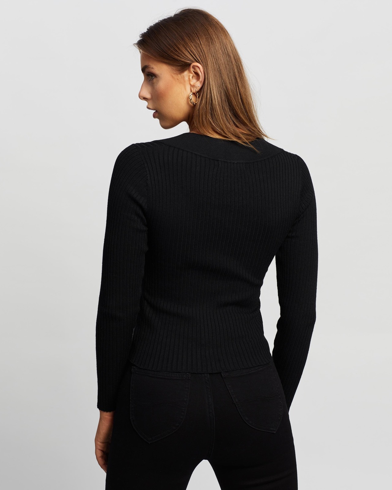 Quinn Square Neck Knit Top