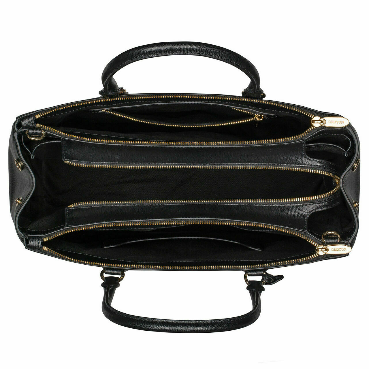 Oroton Inez 15" City Tote (black) AirRobe