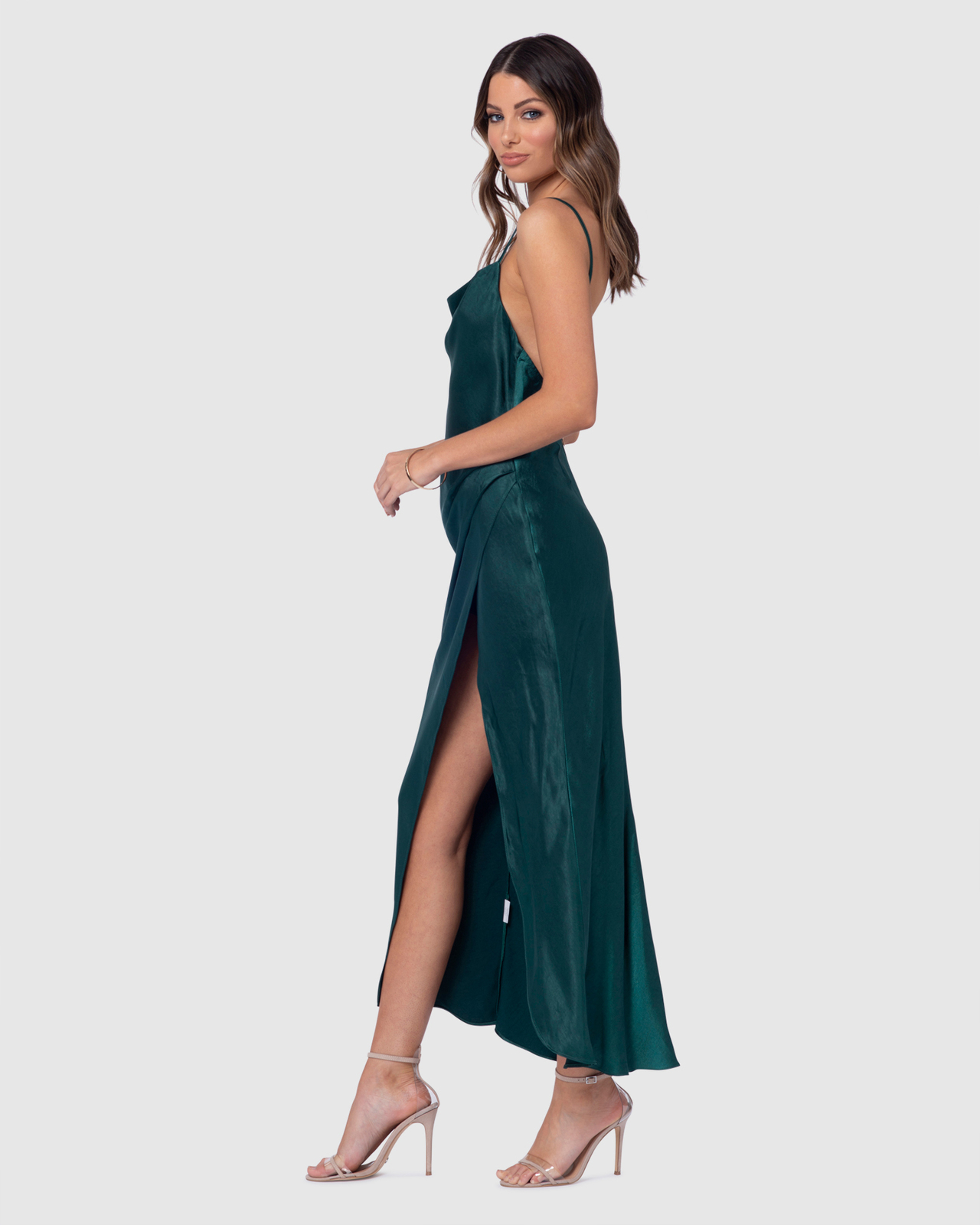 Aurora Satin Dress