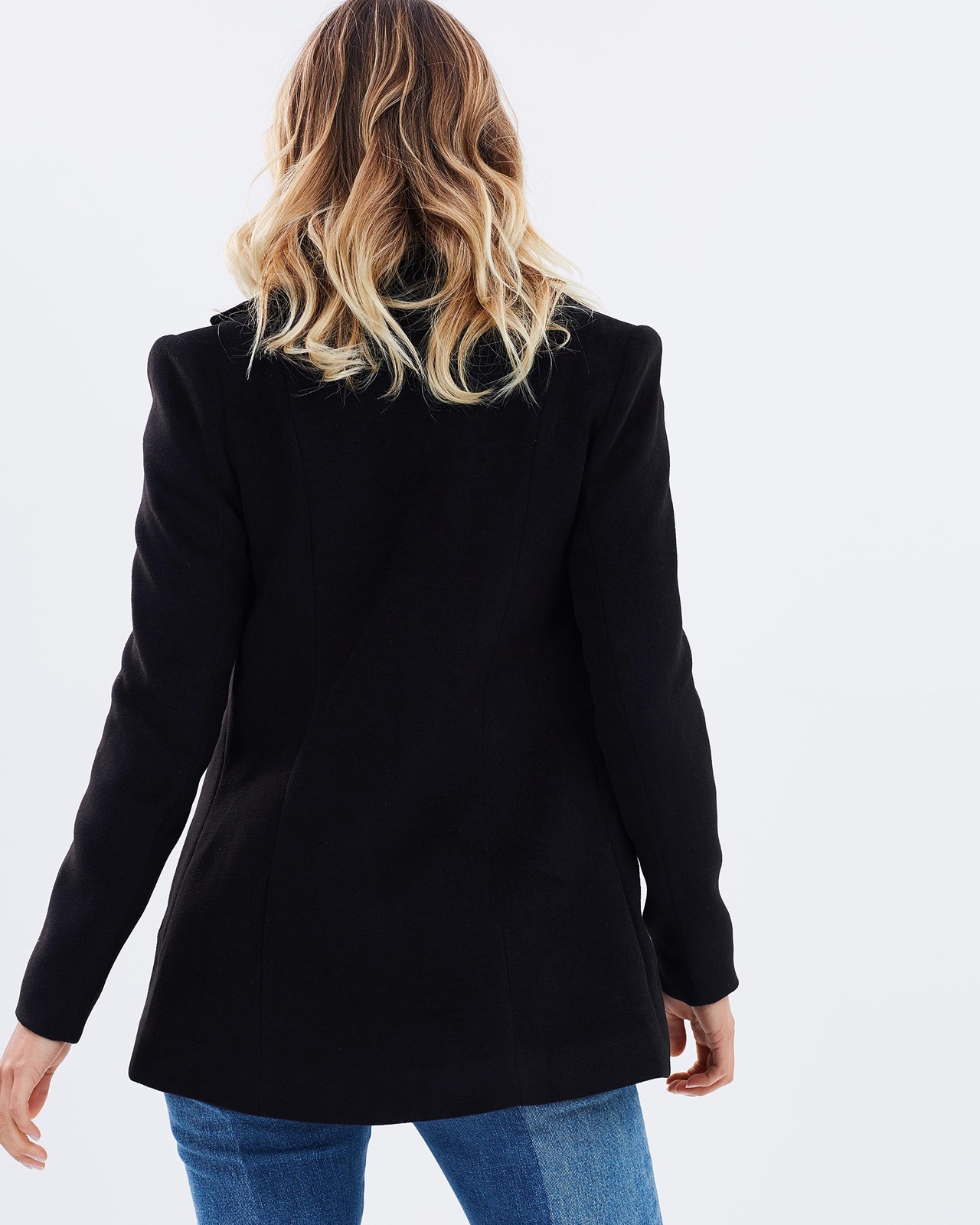 Viva Melton Long Line Biker Jacket