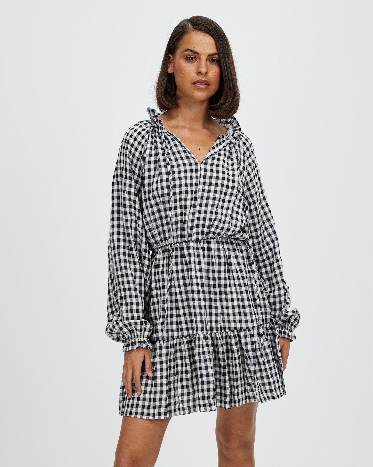 Addison Long Sleeve Mini Dress