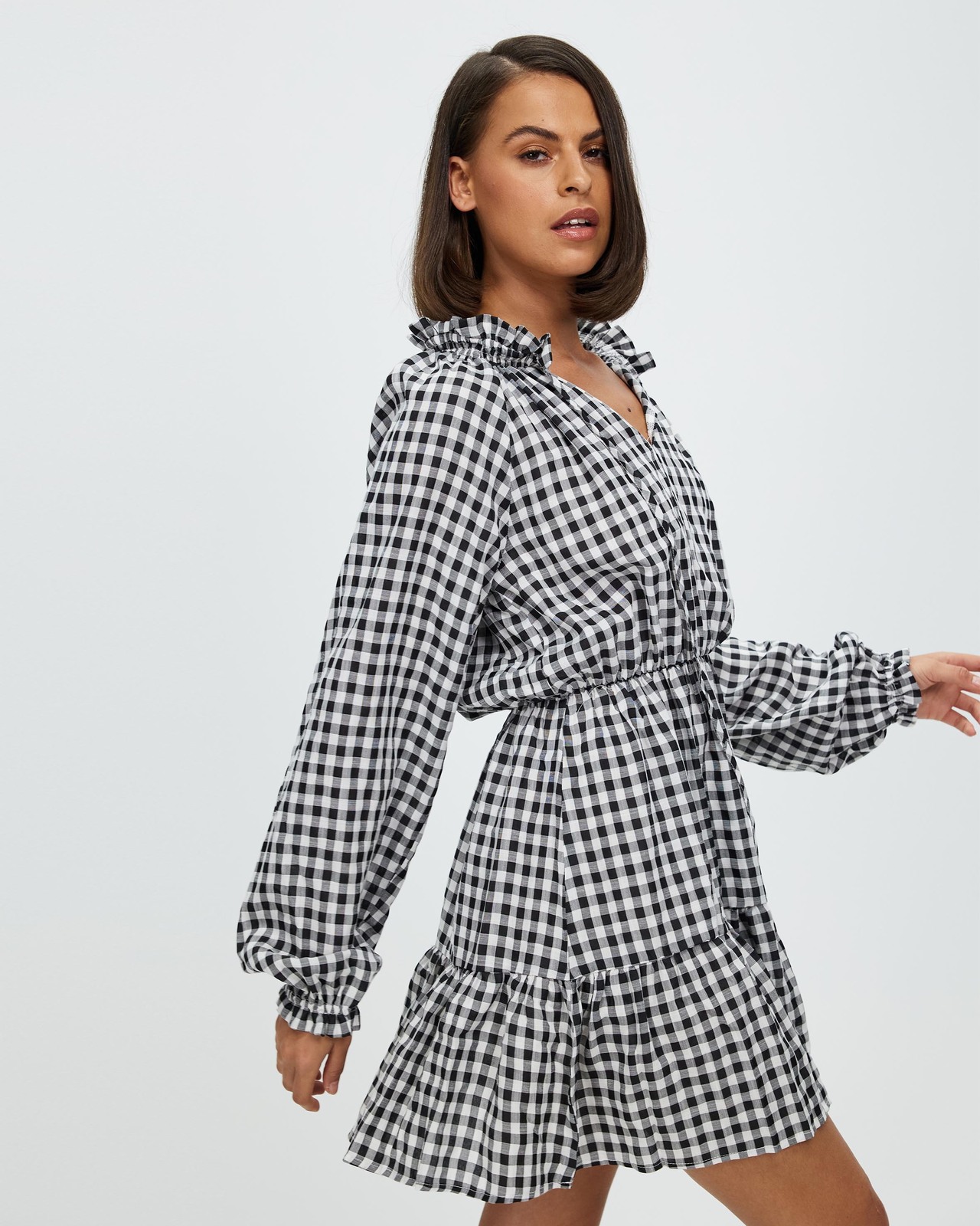 Addison Long Sleeve Mini Dress