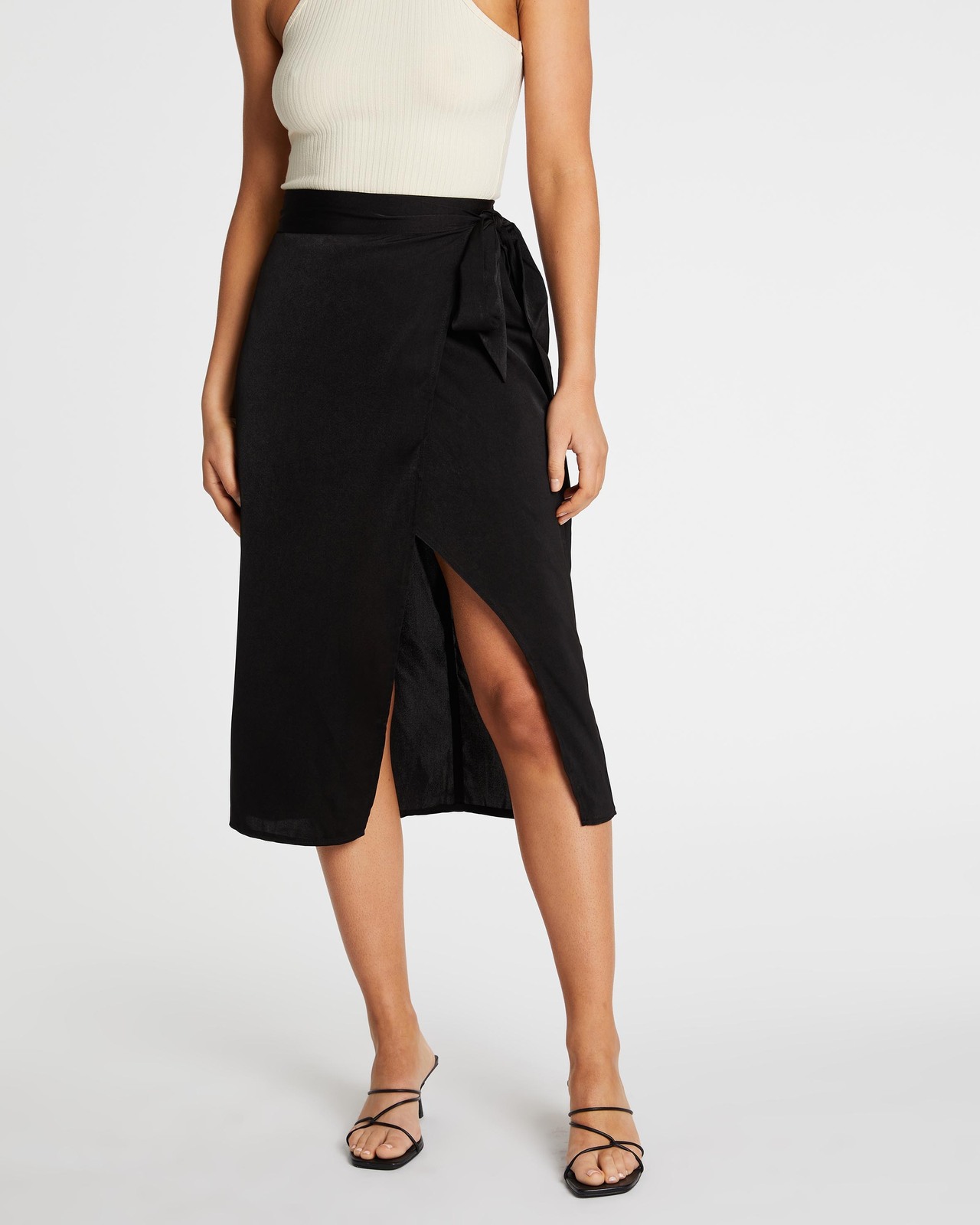 Emma Wrap Midi Skirt AirRobe