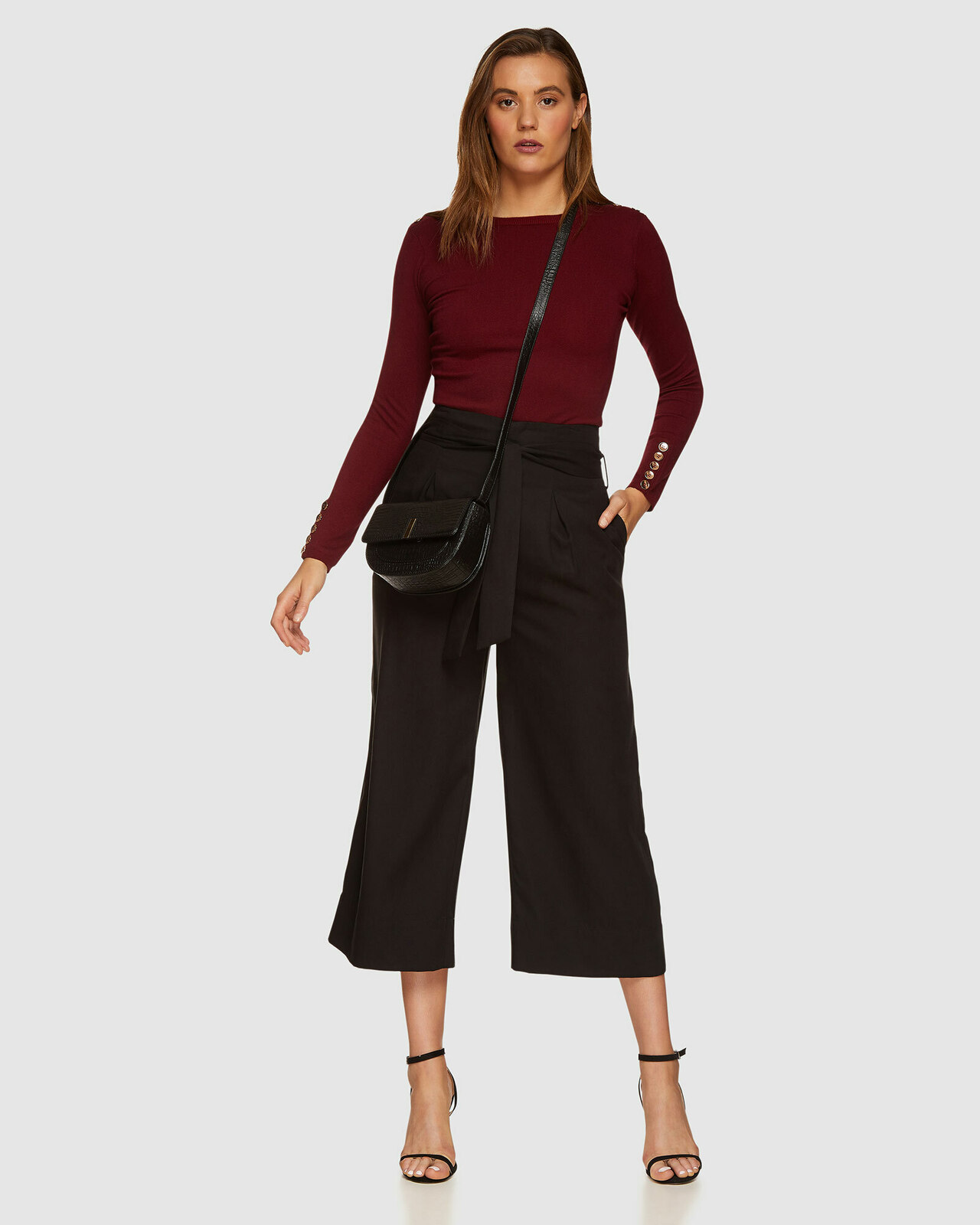 Emma Button Knit