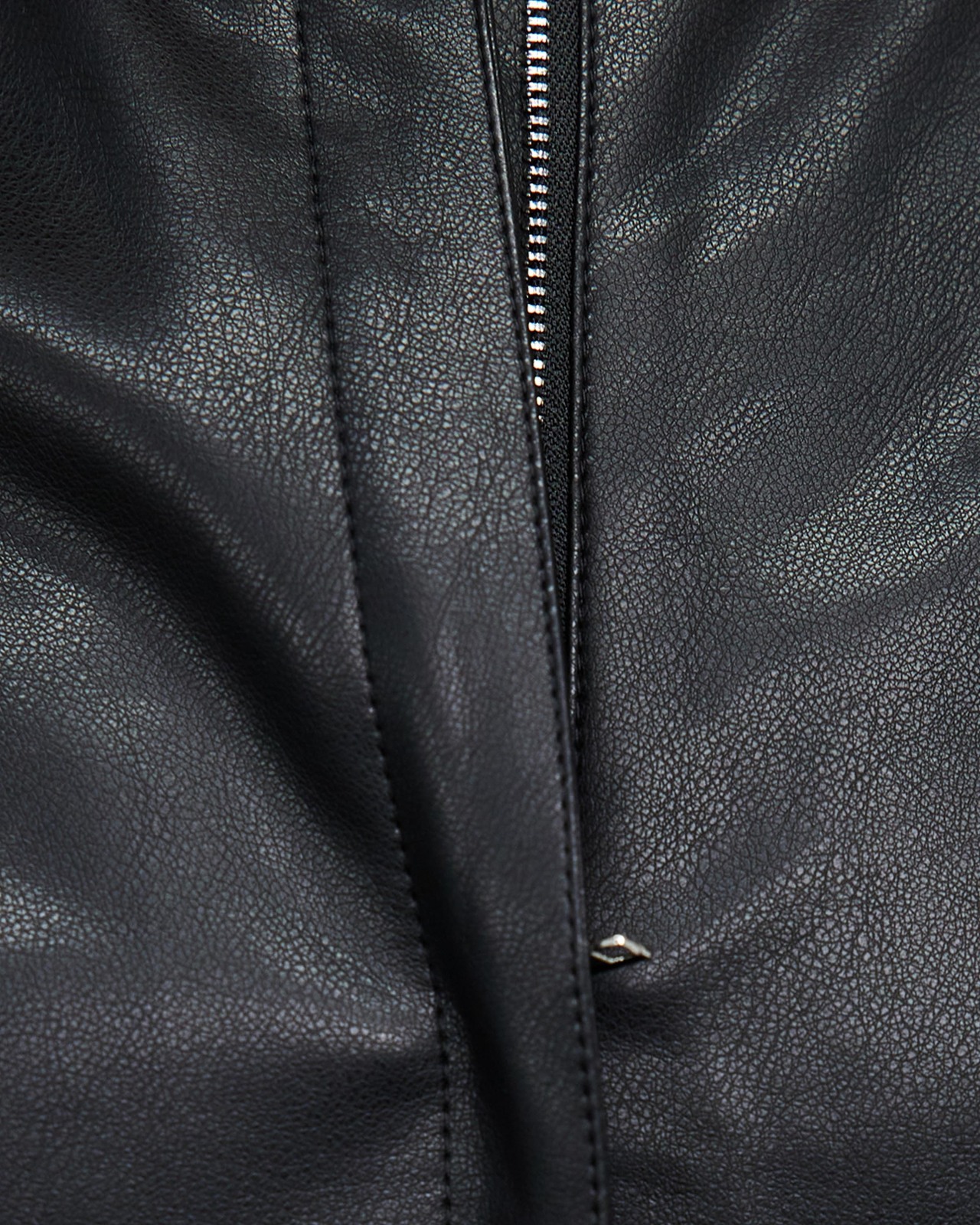 Troye Faux Leather Jacket