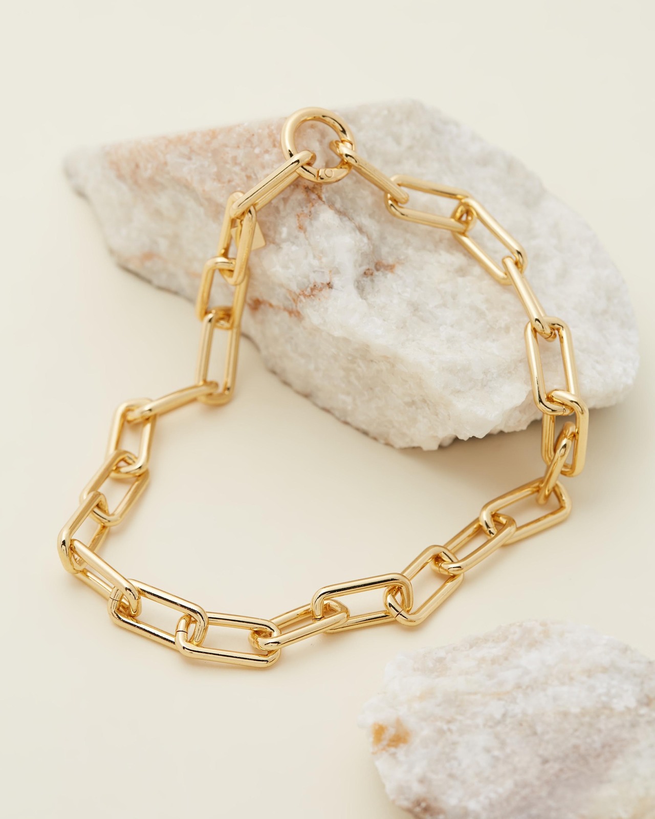Rectangular Link Necklace