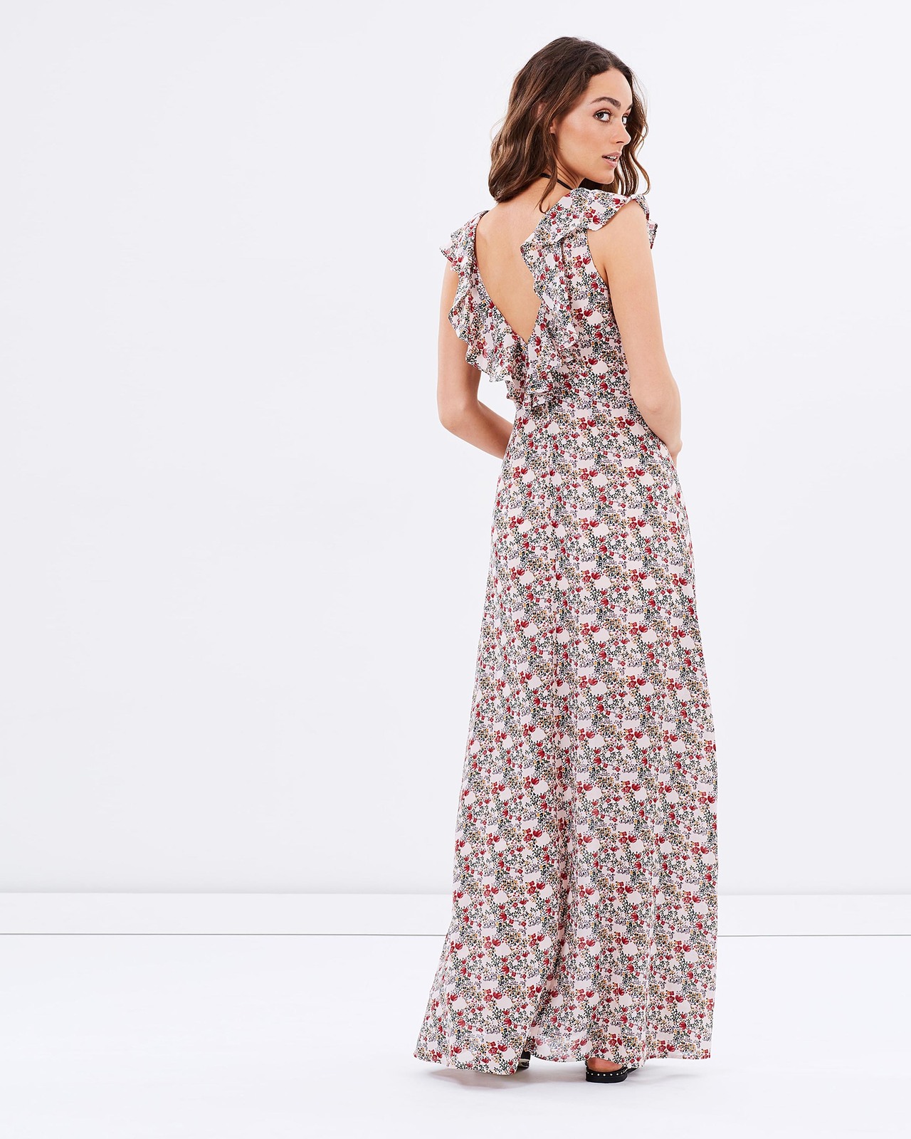 Delight Ruffle Maxi Dress