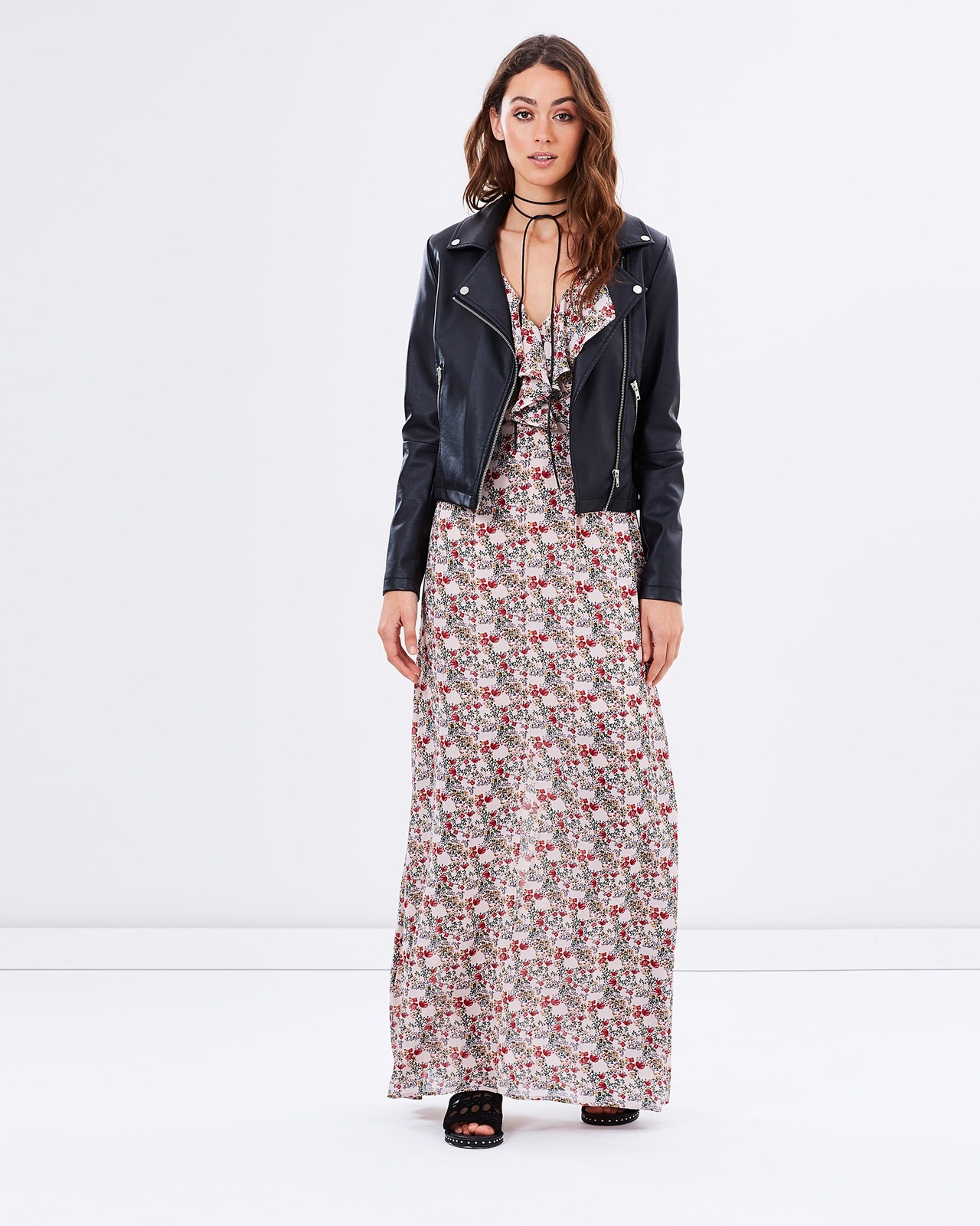 Delight Ruffle Maxi Dress
