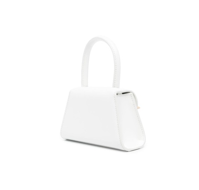 トートバッグ SELF PORTRAIT Mini Bow Bag - SELF PORTRAIT - Silk - White Self-Portrait Mini Bow Bag Satin Elegant Compact Accessory