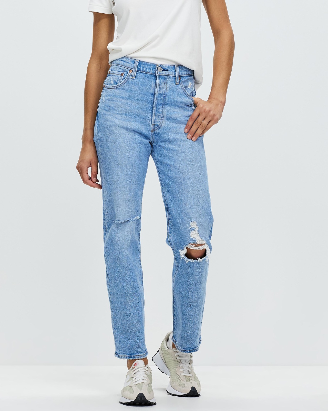 Ribcage Straight Ankle Jeans - AirRobe