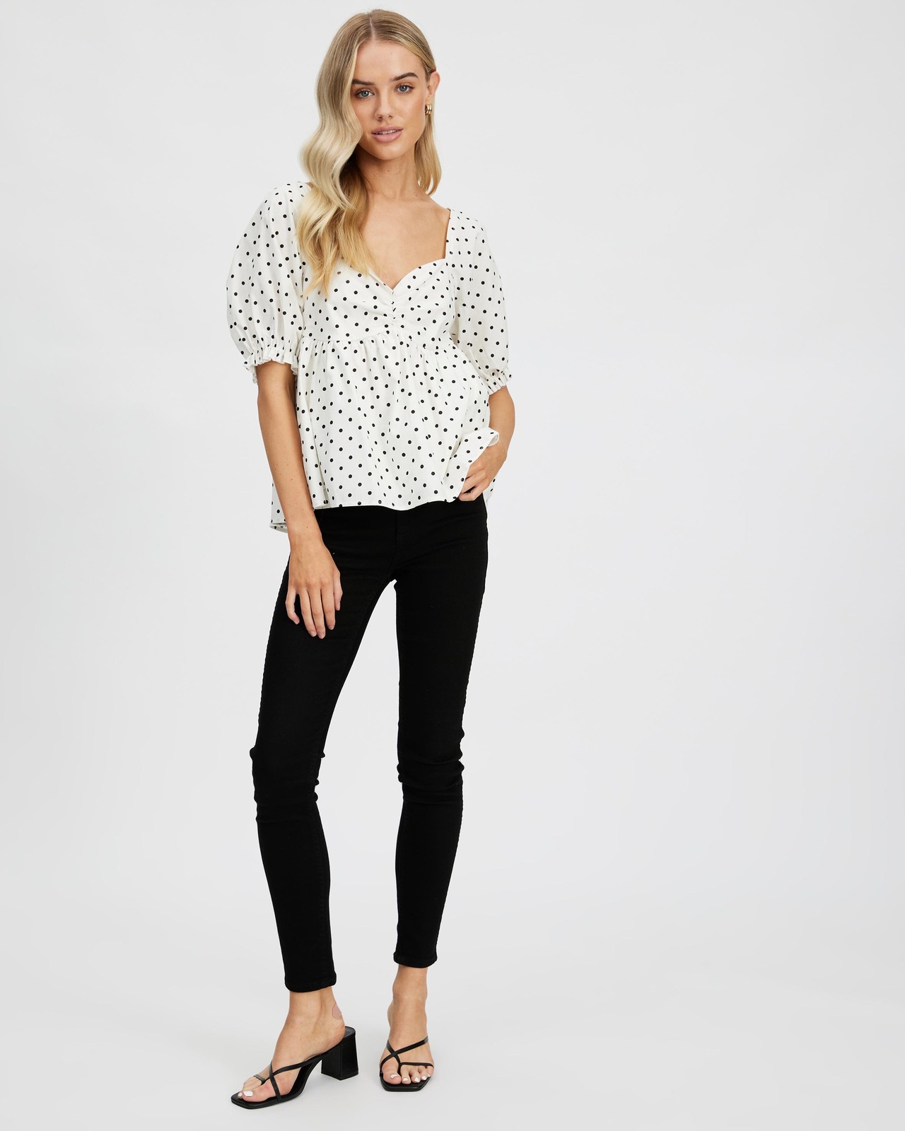 Ophelia Tie Back Cotton Top