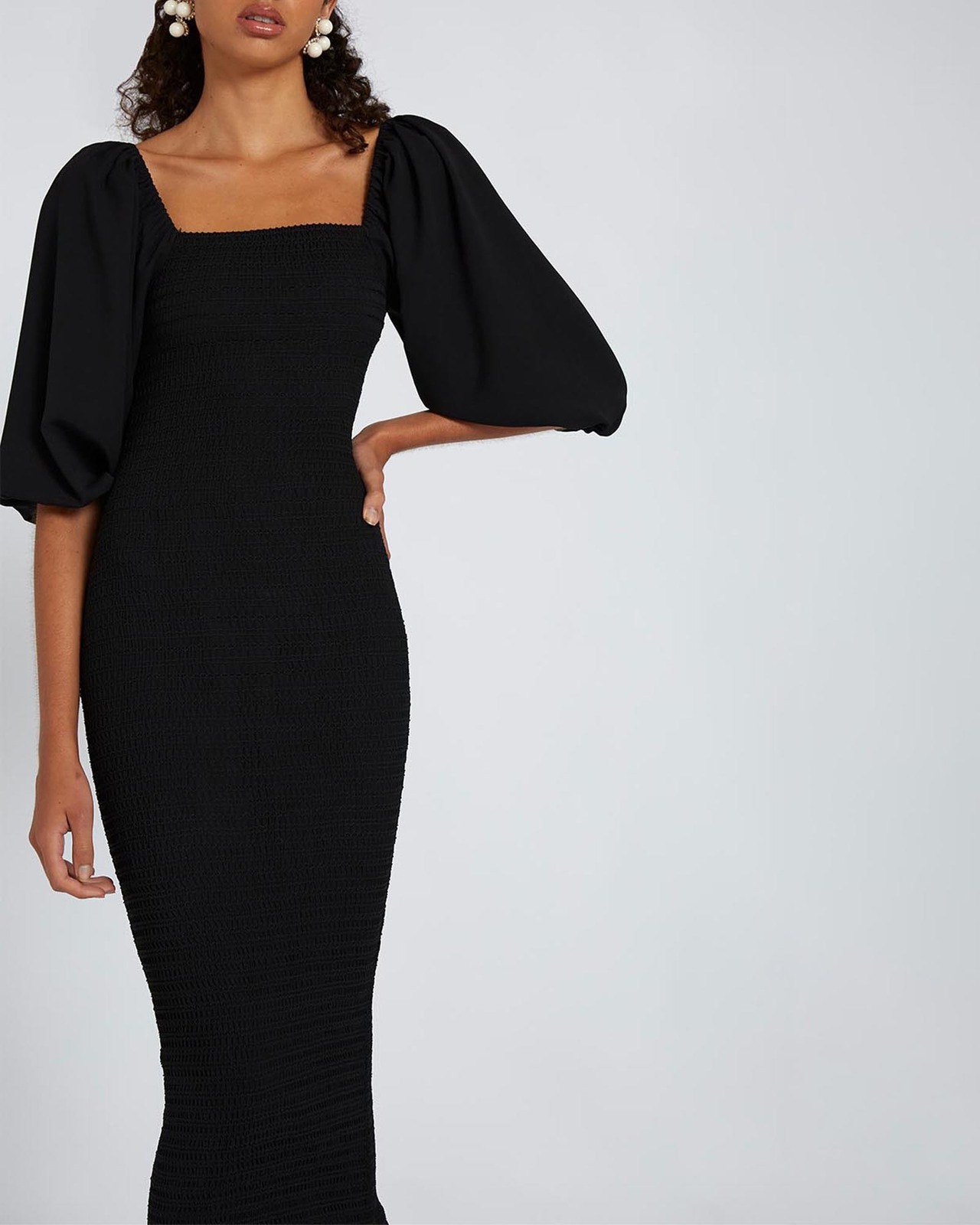 Audra Sleeve Full Length Dress