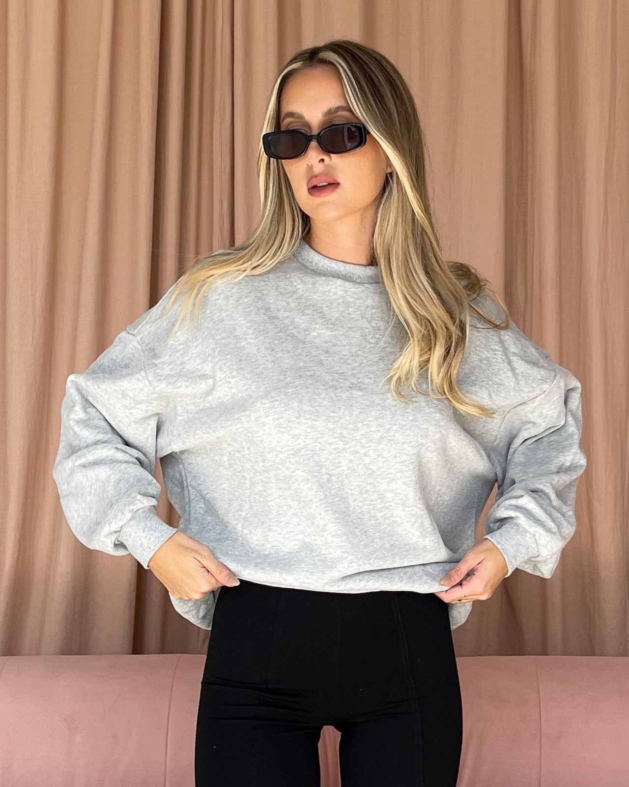 The Classic Organic Cotton Oversized Sweat Top