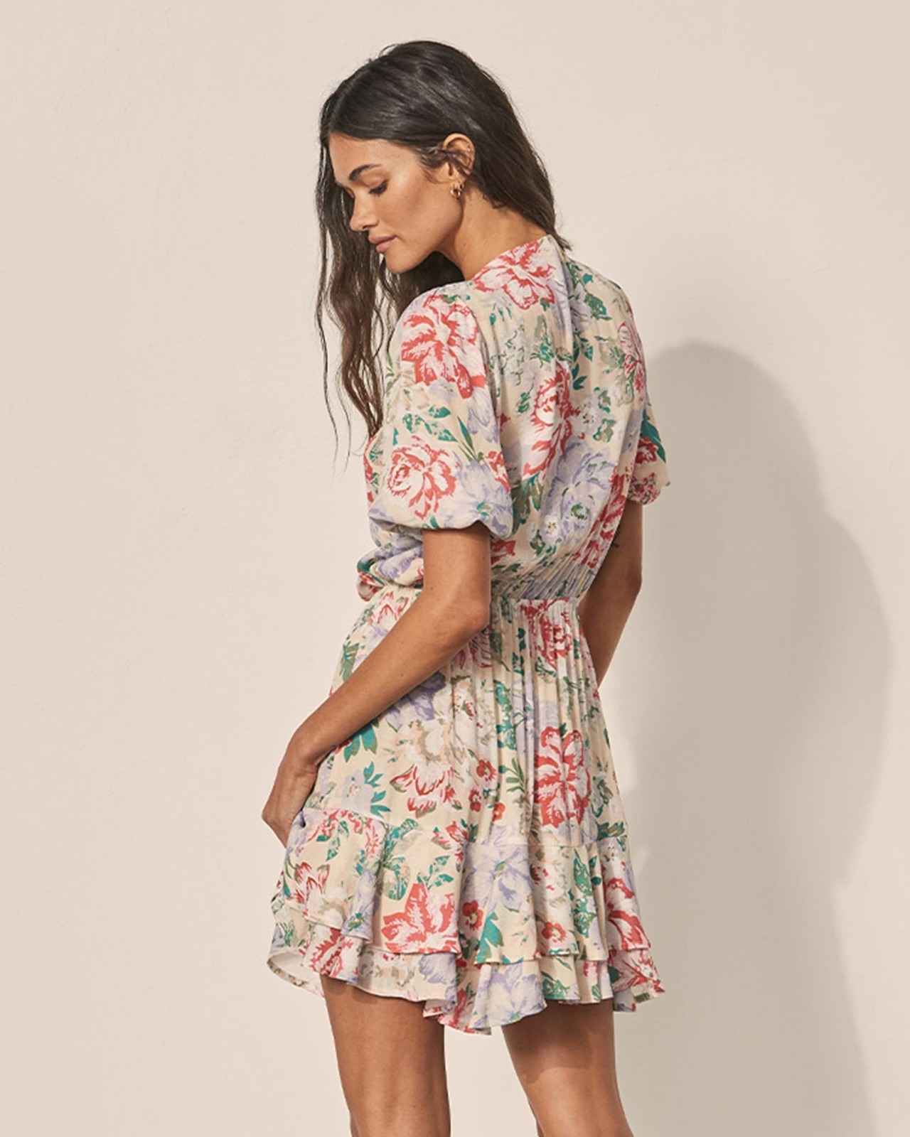 Kivari Watson Tie Front Mini Dress - AirRobe