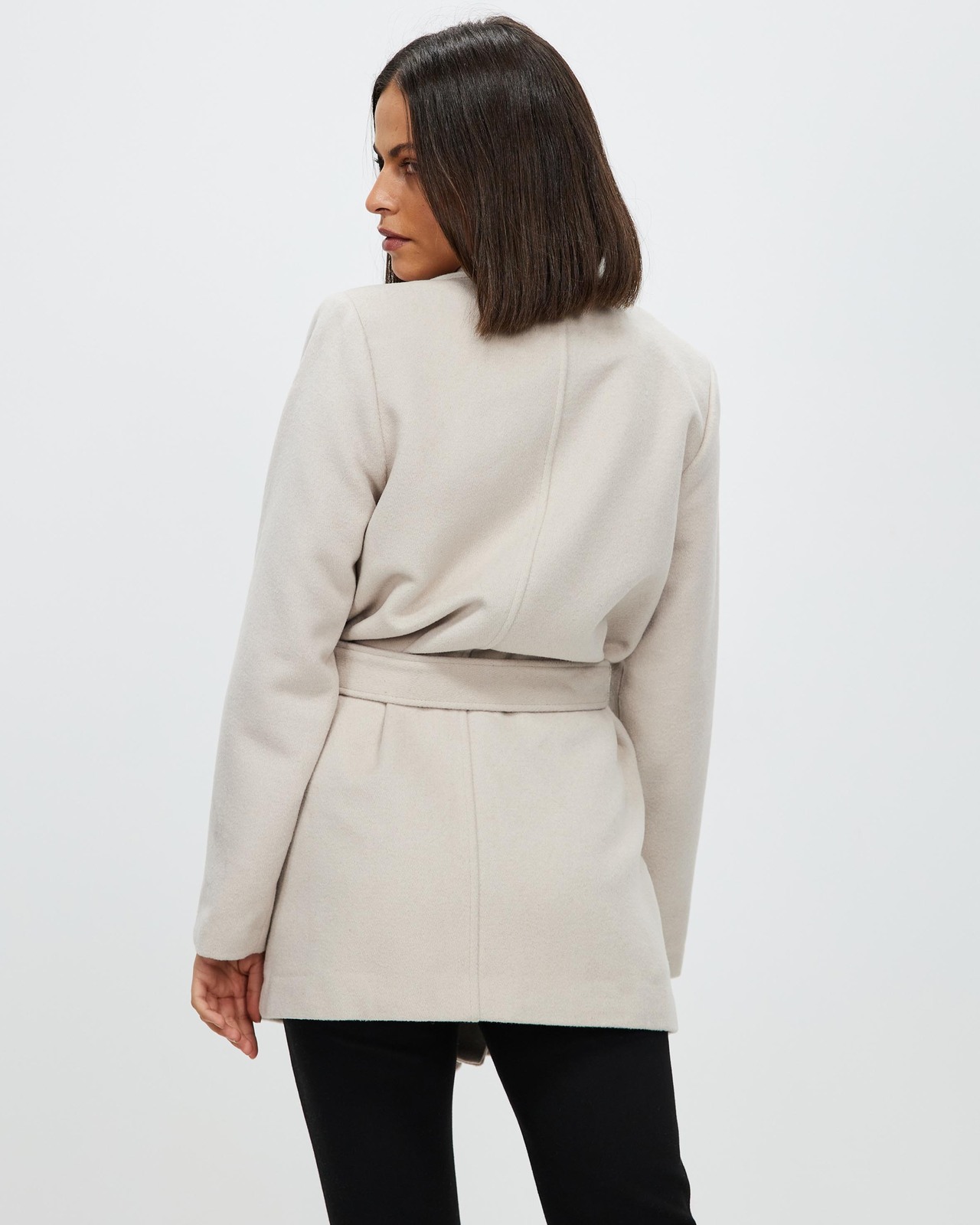 Isiah Wool Blend Coat