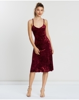 Velvet Slip Dress