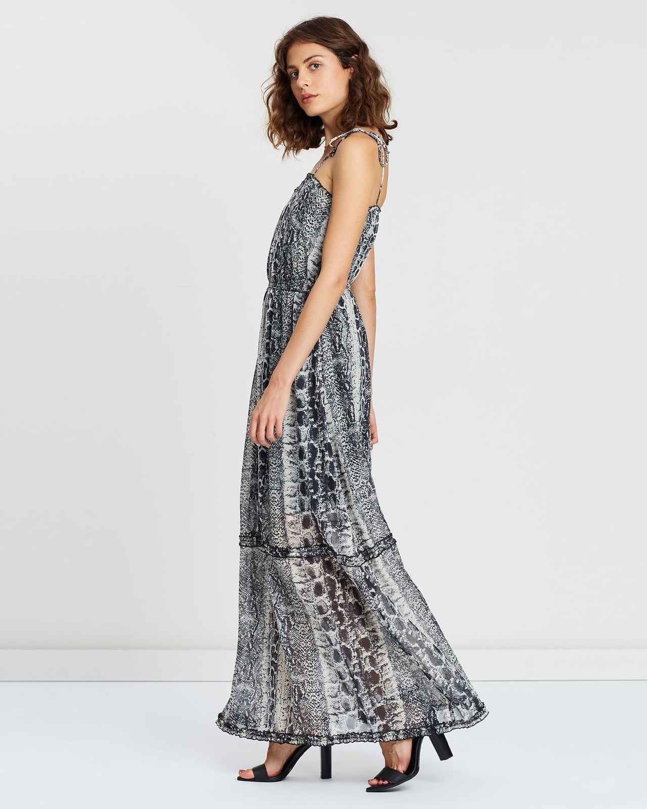 Ava Snake Maxi Dress