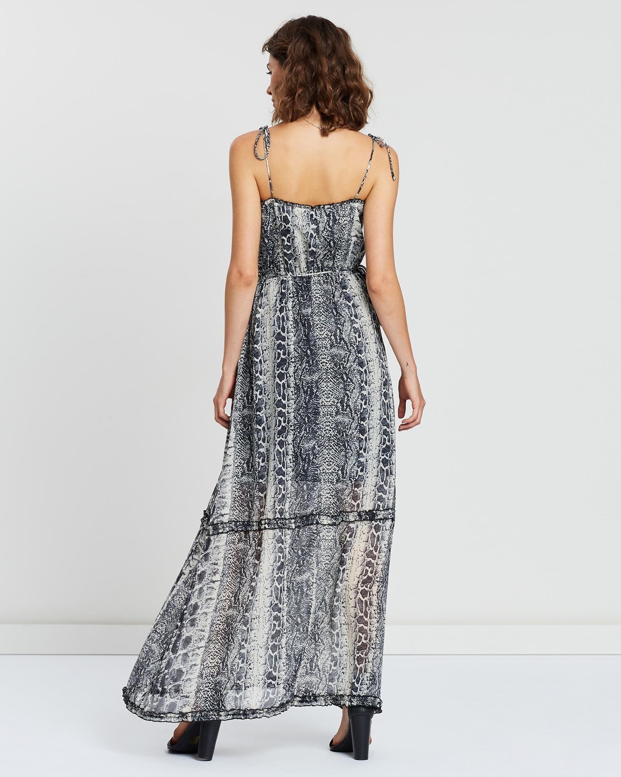 Ava Snake Maxi Dress