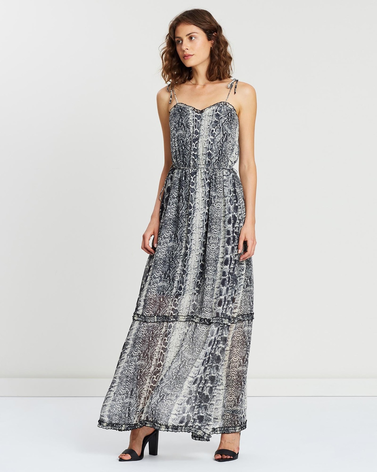 Ava Snake Maxi Dress